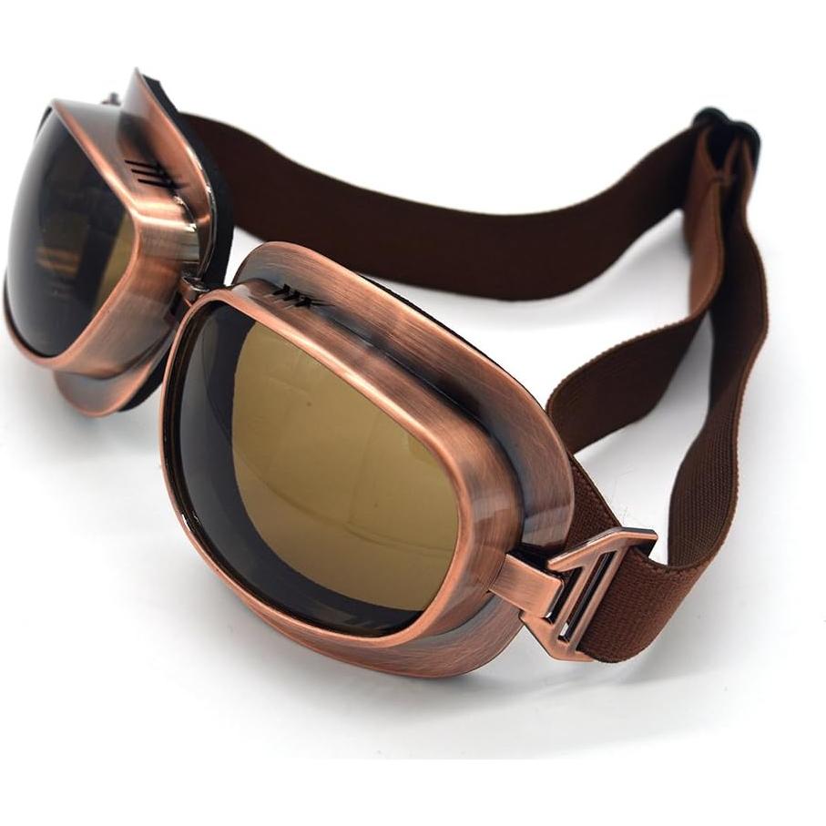 Gafas de Motocicleta Evomosa MG53 Retro Ajustables