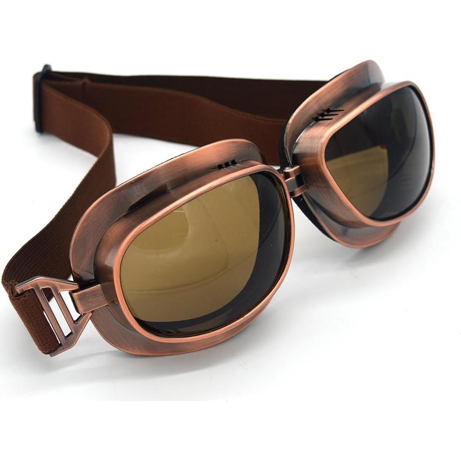 Gafas de Motocicleta Evomosa MG53 Retro Ajustables