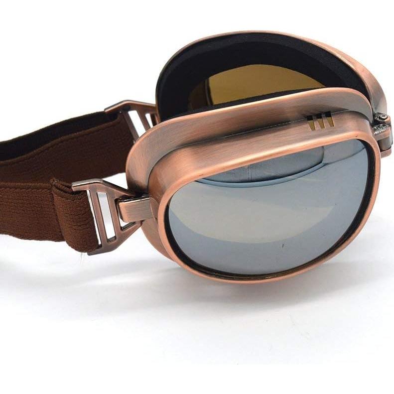 Gafas de Motocicleta Evomosa MG53 Retro Ajustables