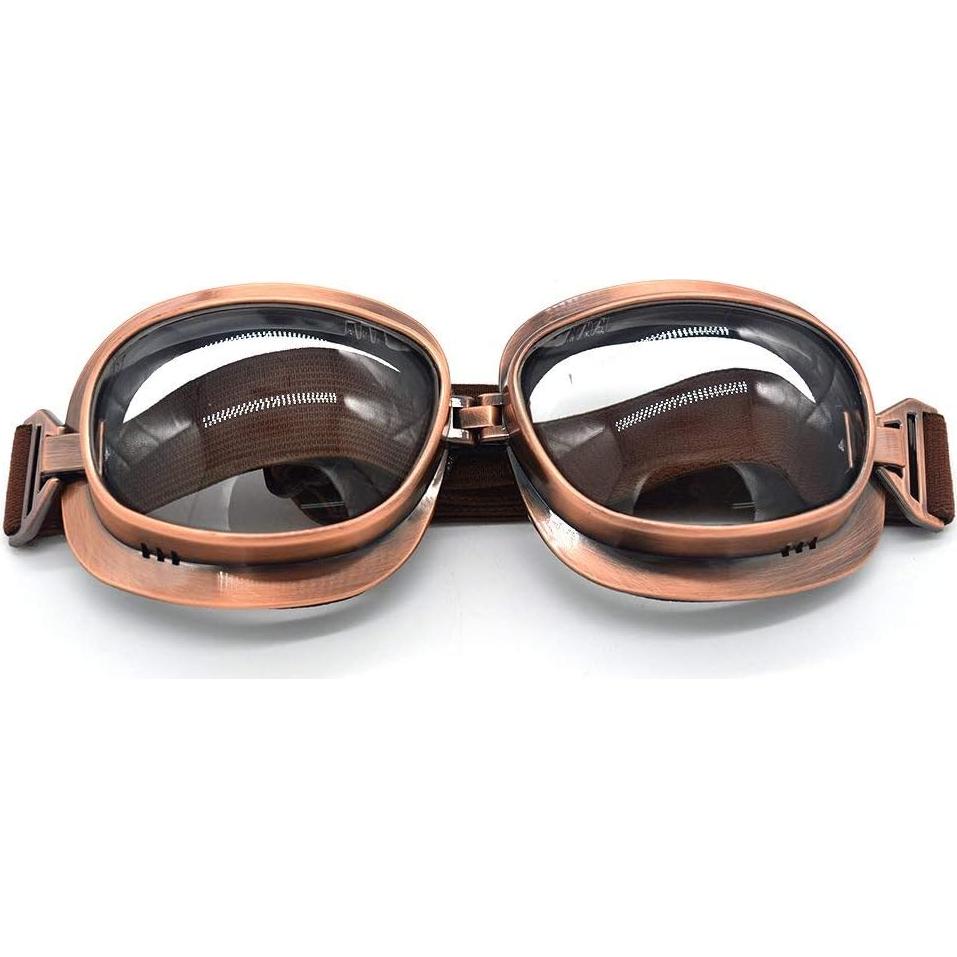 Gafas de Motocicleta Evomosa MG53 Retro Ajustables