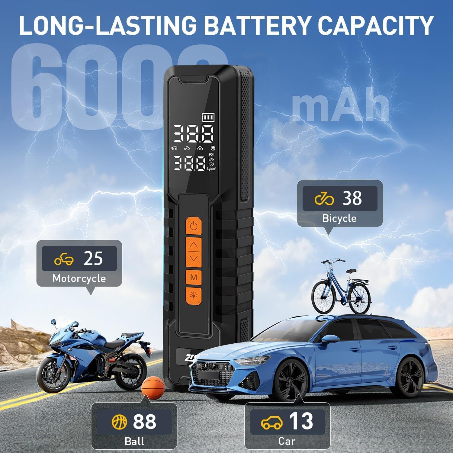 Compresor de Aire Portátil MLDMNHA GM-ZCJ-P108 150 PSI