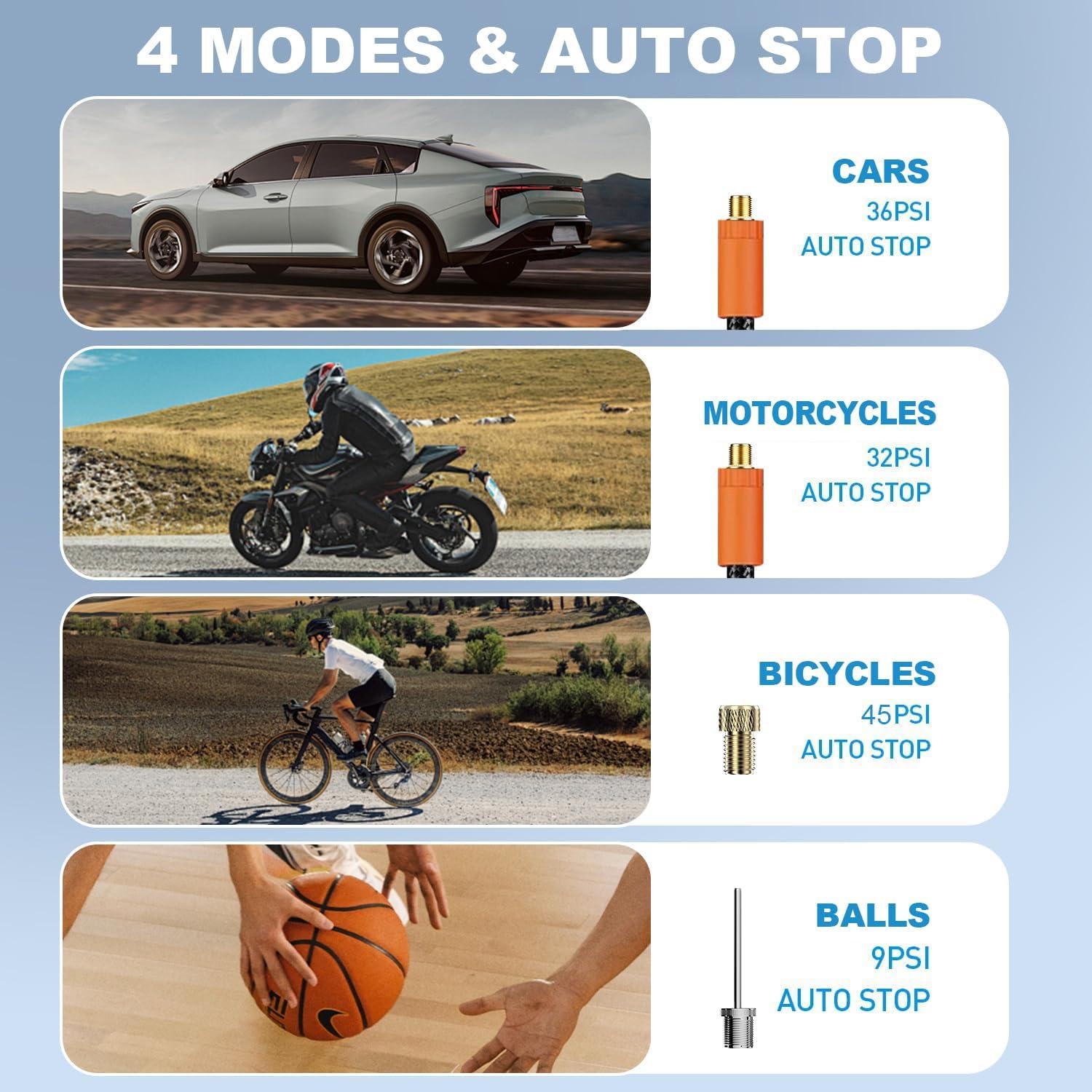 Compresor de Aire Portátil MLDMNHA GM-ZCJ-P108 150 PSI