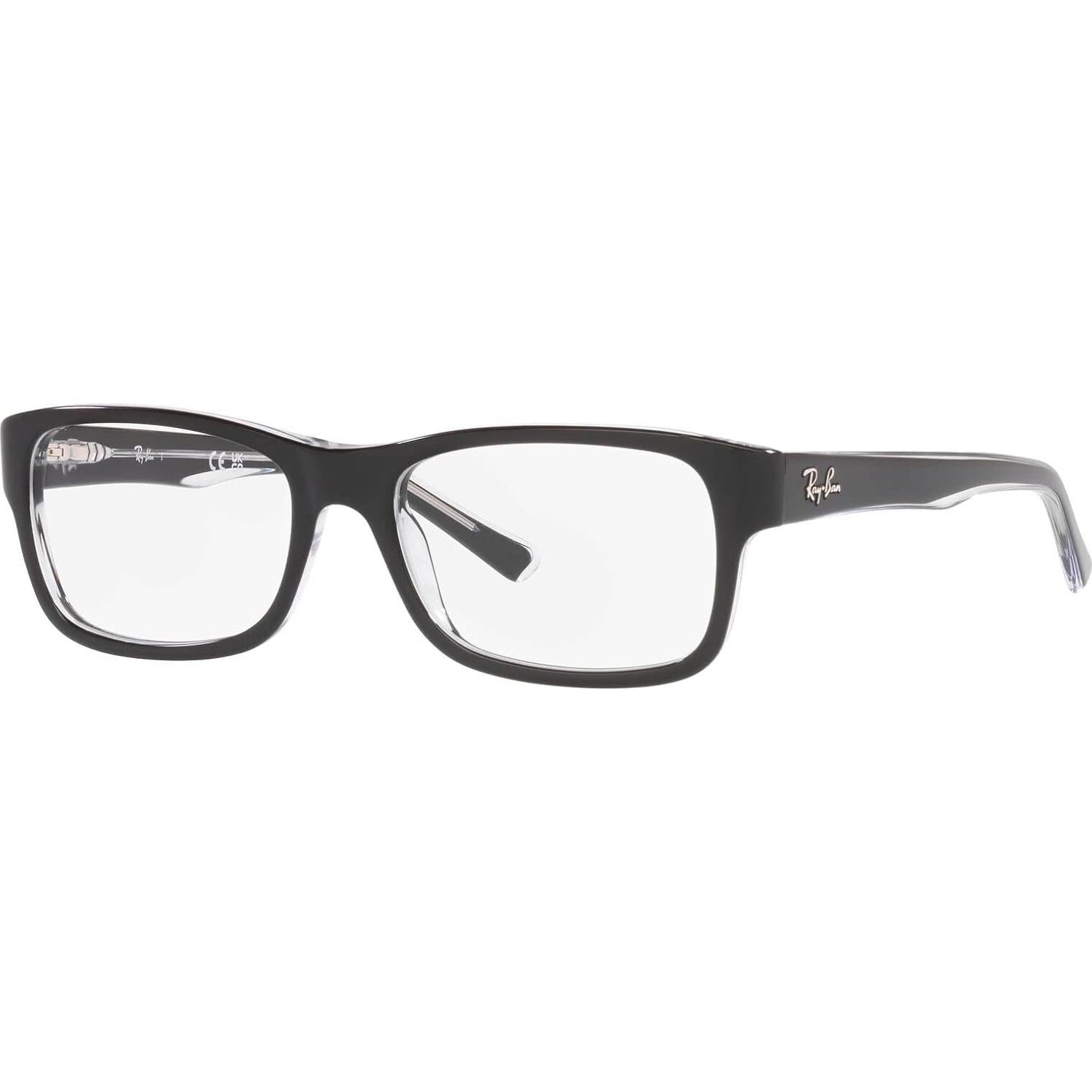 Gafas Ray-Ban Rx5268 Montura Rectangular 50mm Negro