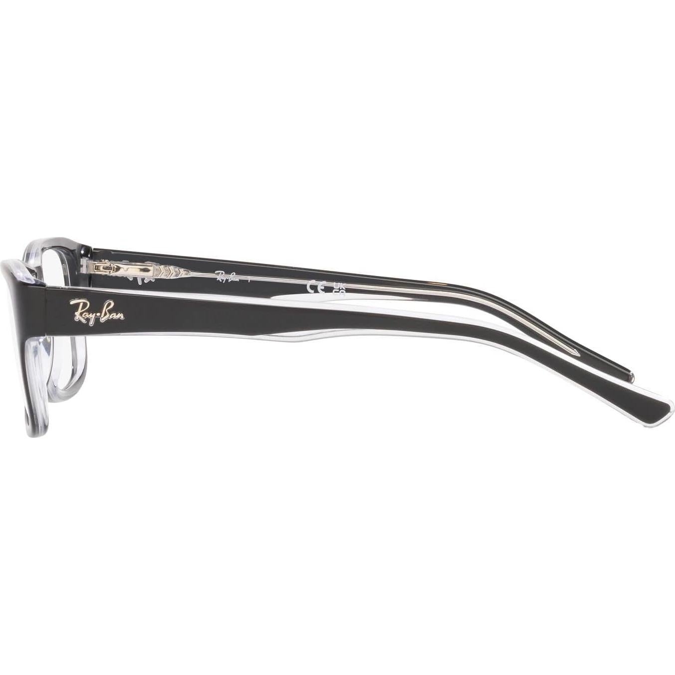 Gafas Ray-Ban Rx5268 Montura Rectangular 50mm Negro