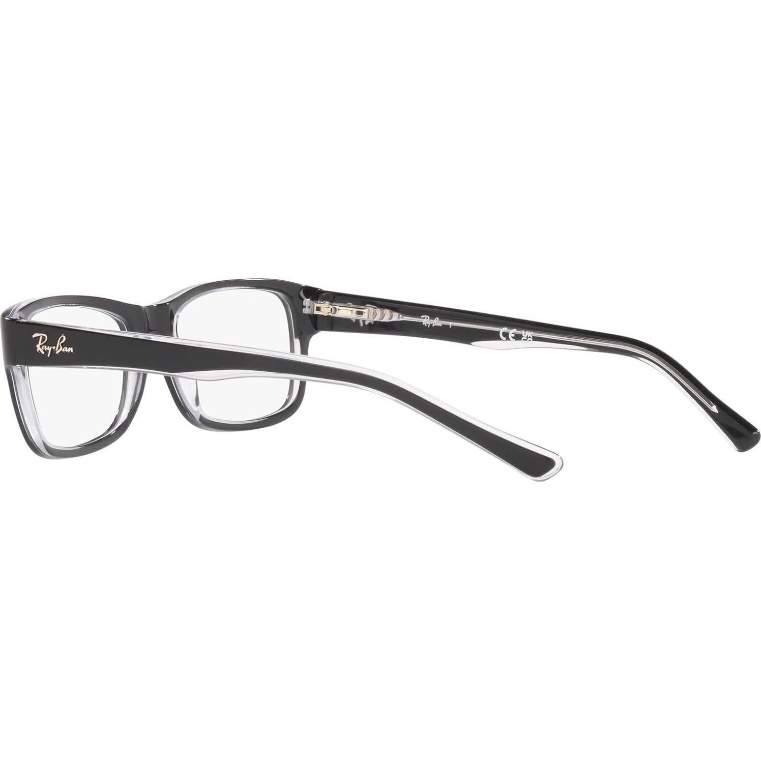 Gafas Ray-Ban Rx5268 Montura Rectangular 50mm Negro