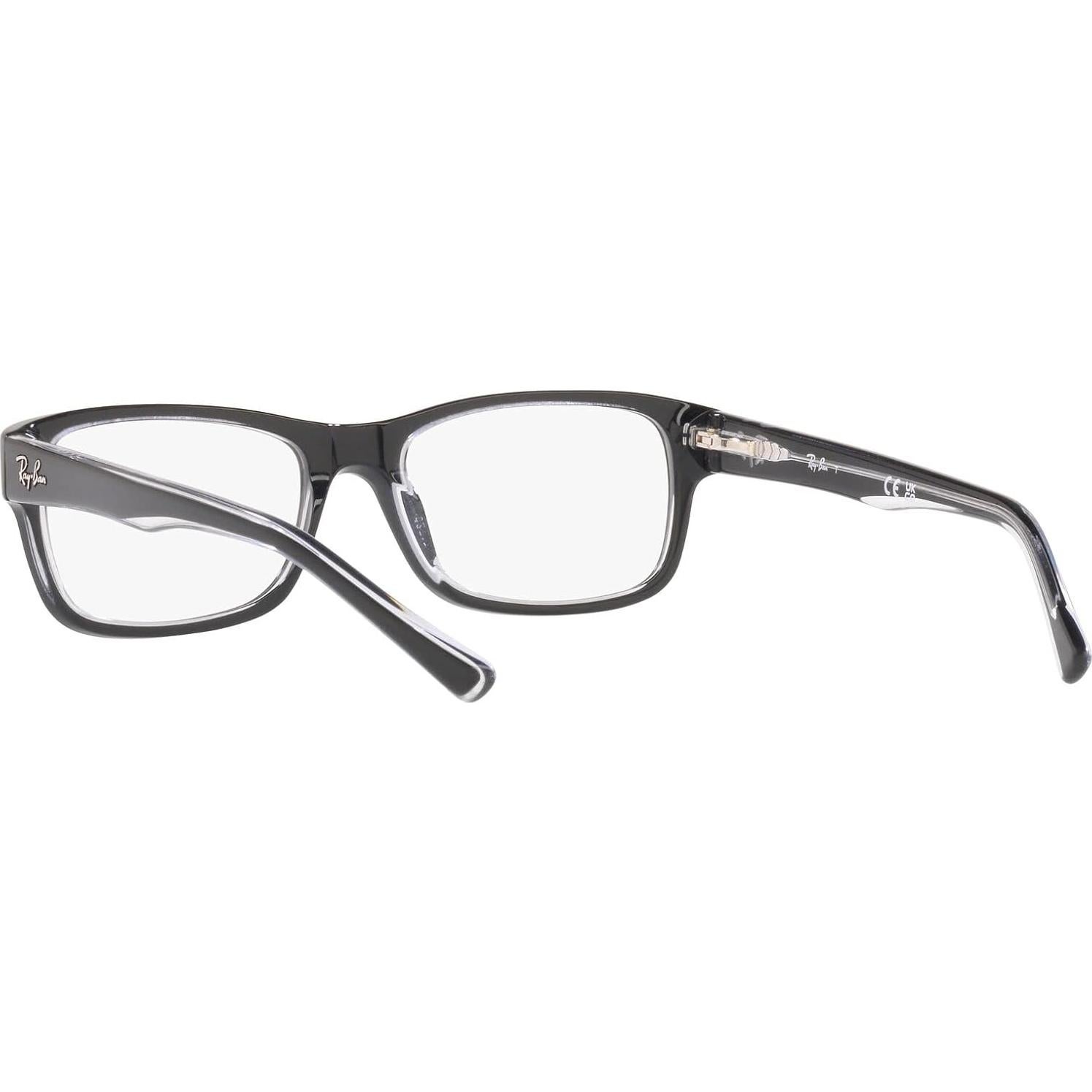 Gafas Ray-Ban Rx5268 Montura Rectangular 50mm Negro