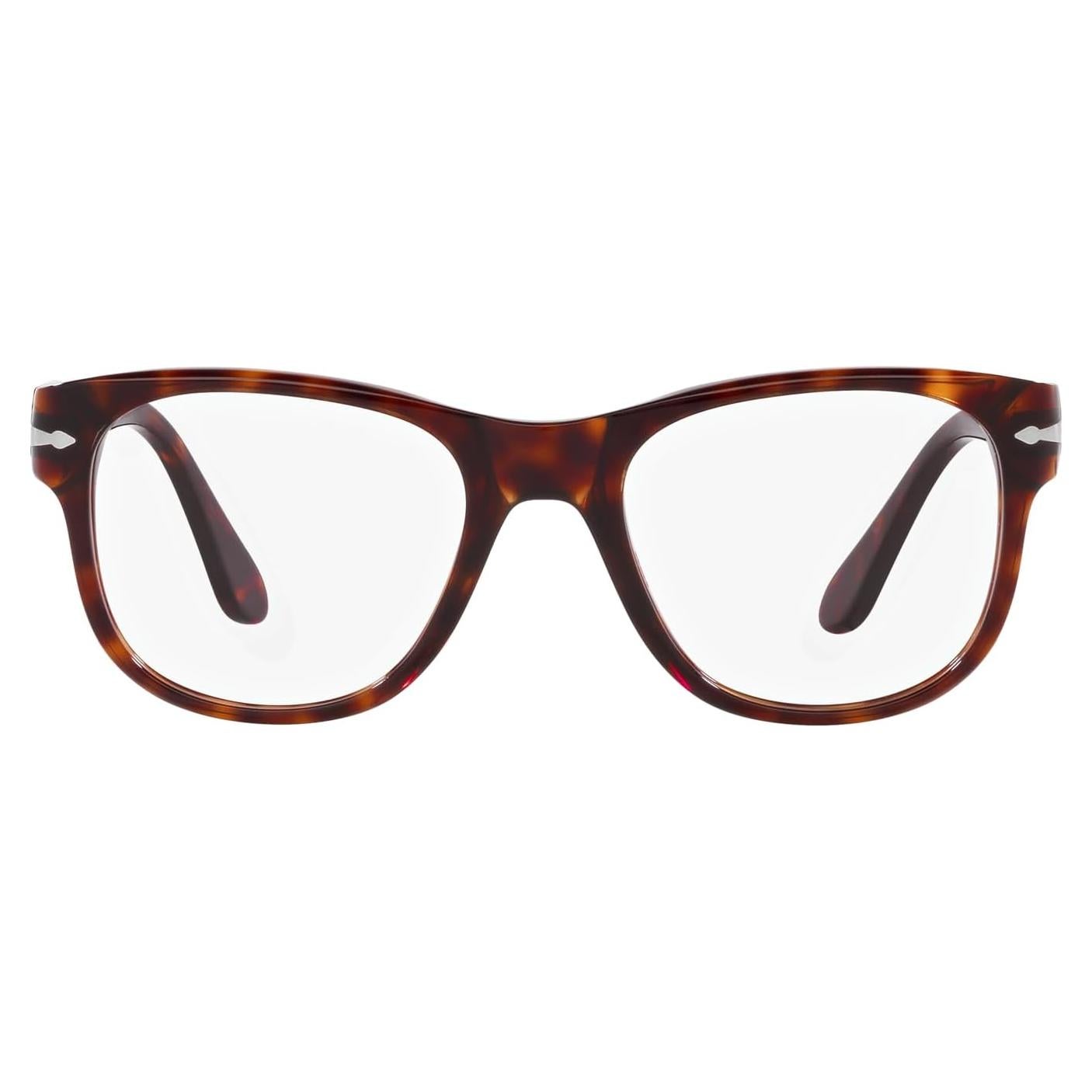 Montura de Gafas Recetadas Persol PO3312V Cuadrada Havana