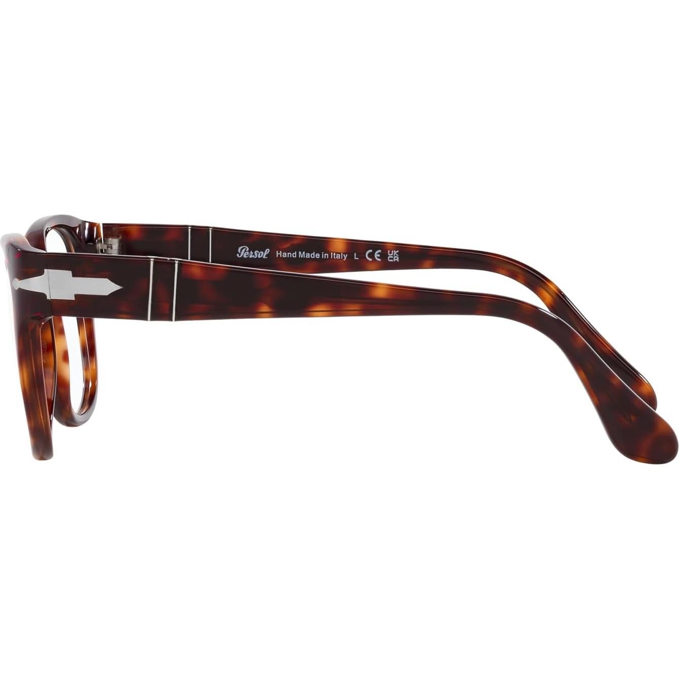 Montura de Gafas Recetadas Persol PO3312V Cuadrada Havana