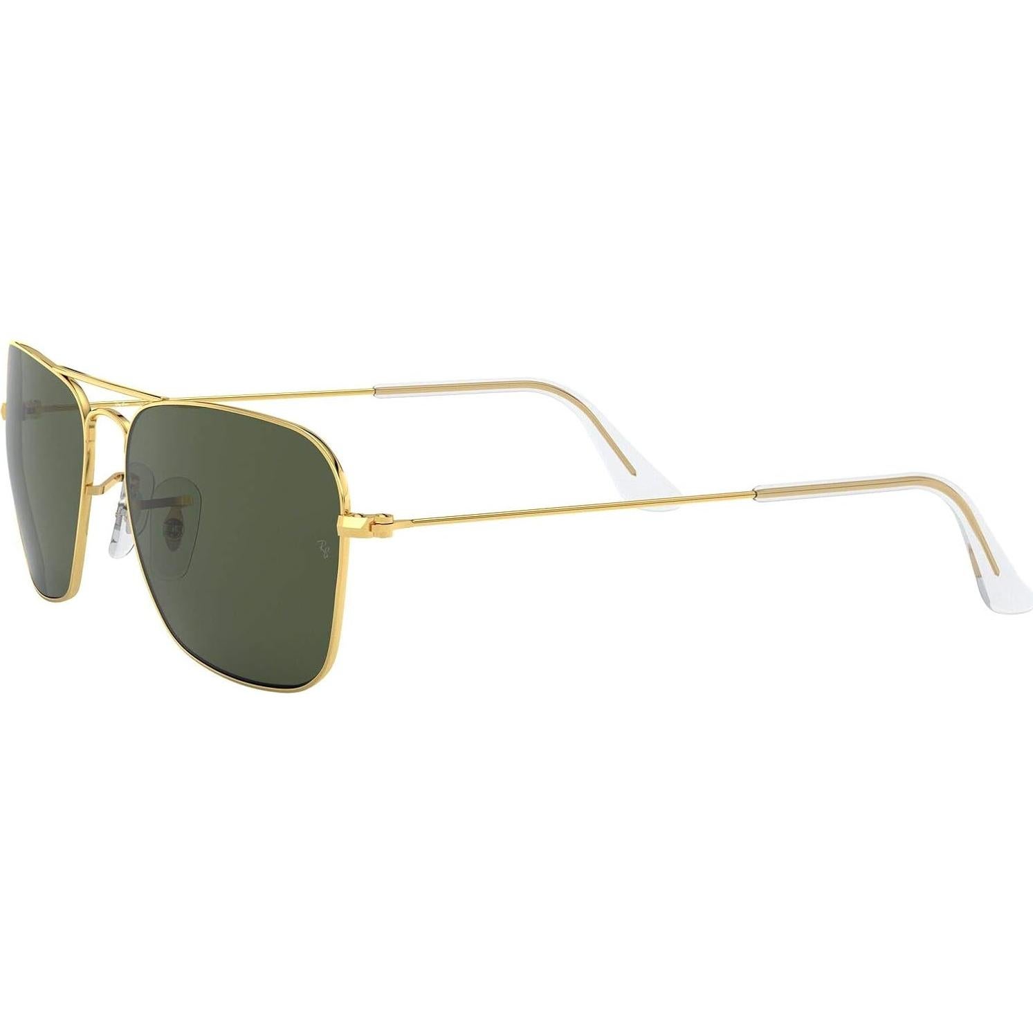 Gafas de Sol Ray-Ban RB3136 Caravan 58mm Oro/G-15 Verde