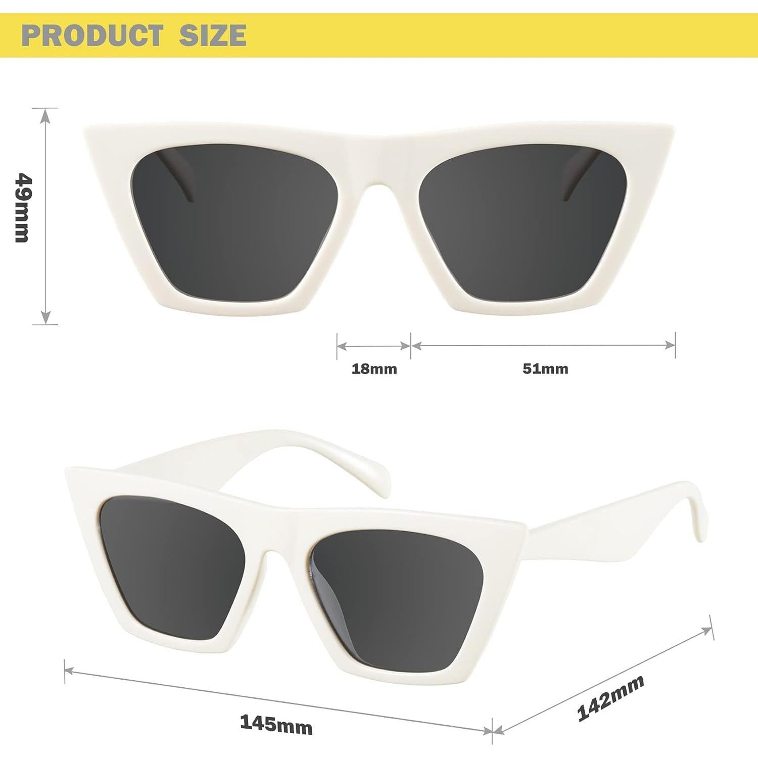Gafas de sol Mosanana SHINE UV400 para mujeres modernas