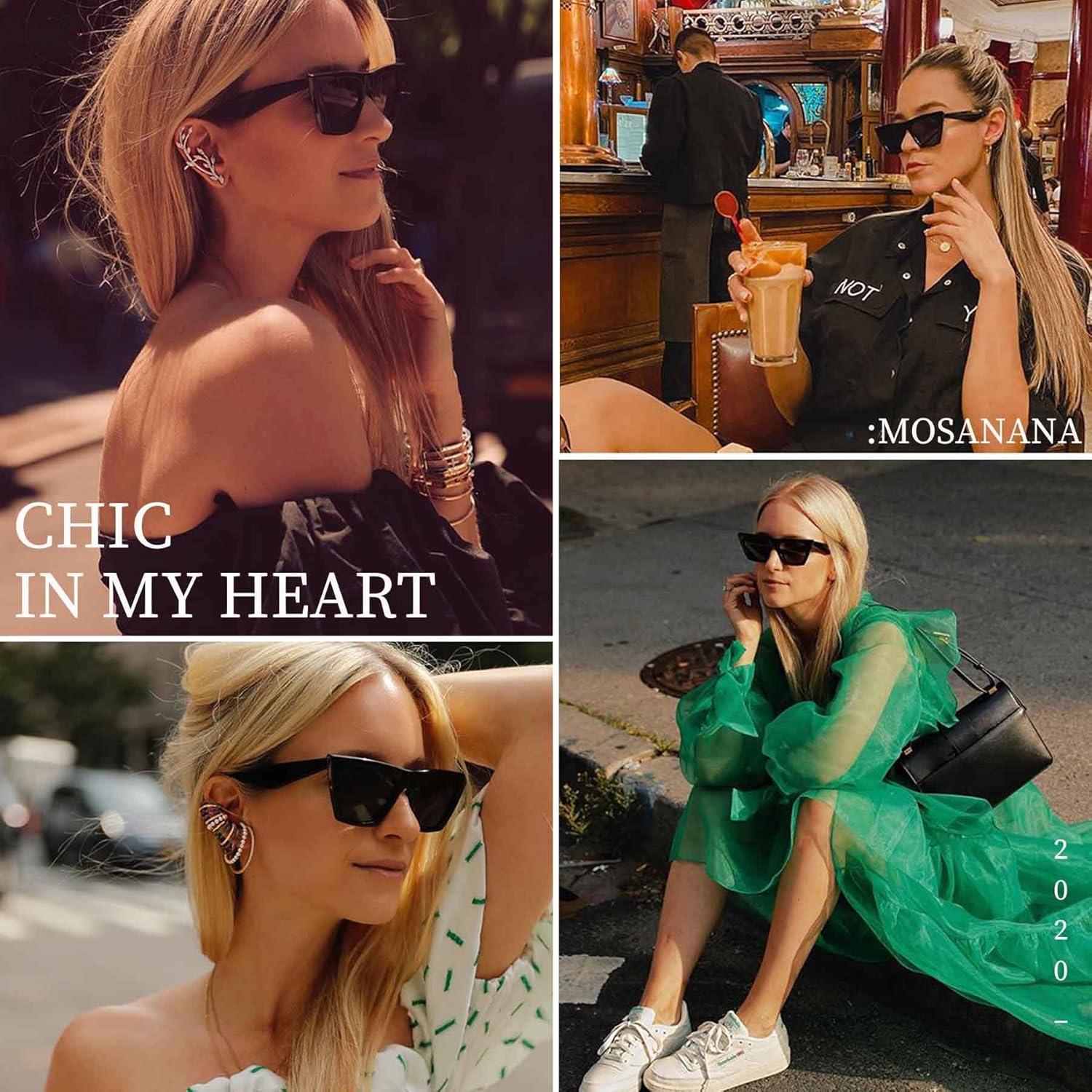 Gafas de sol Mosanana SHINE UV400 para mujeres modernas