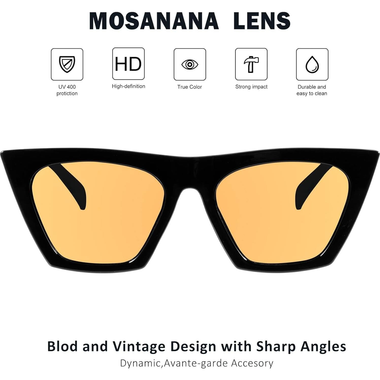 Gafas de sol Mosanana SHINE UV400 para mujeres modernas