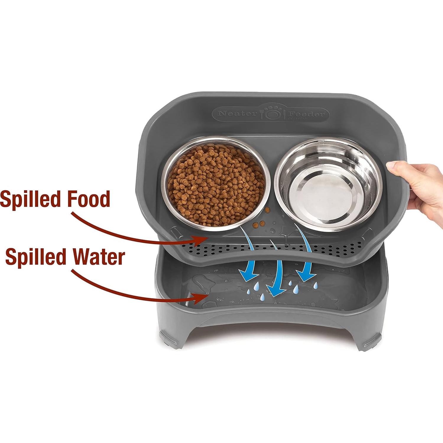 Neater Feeder - Cuencos Elevados para Perros Medianos/Grandes