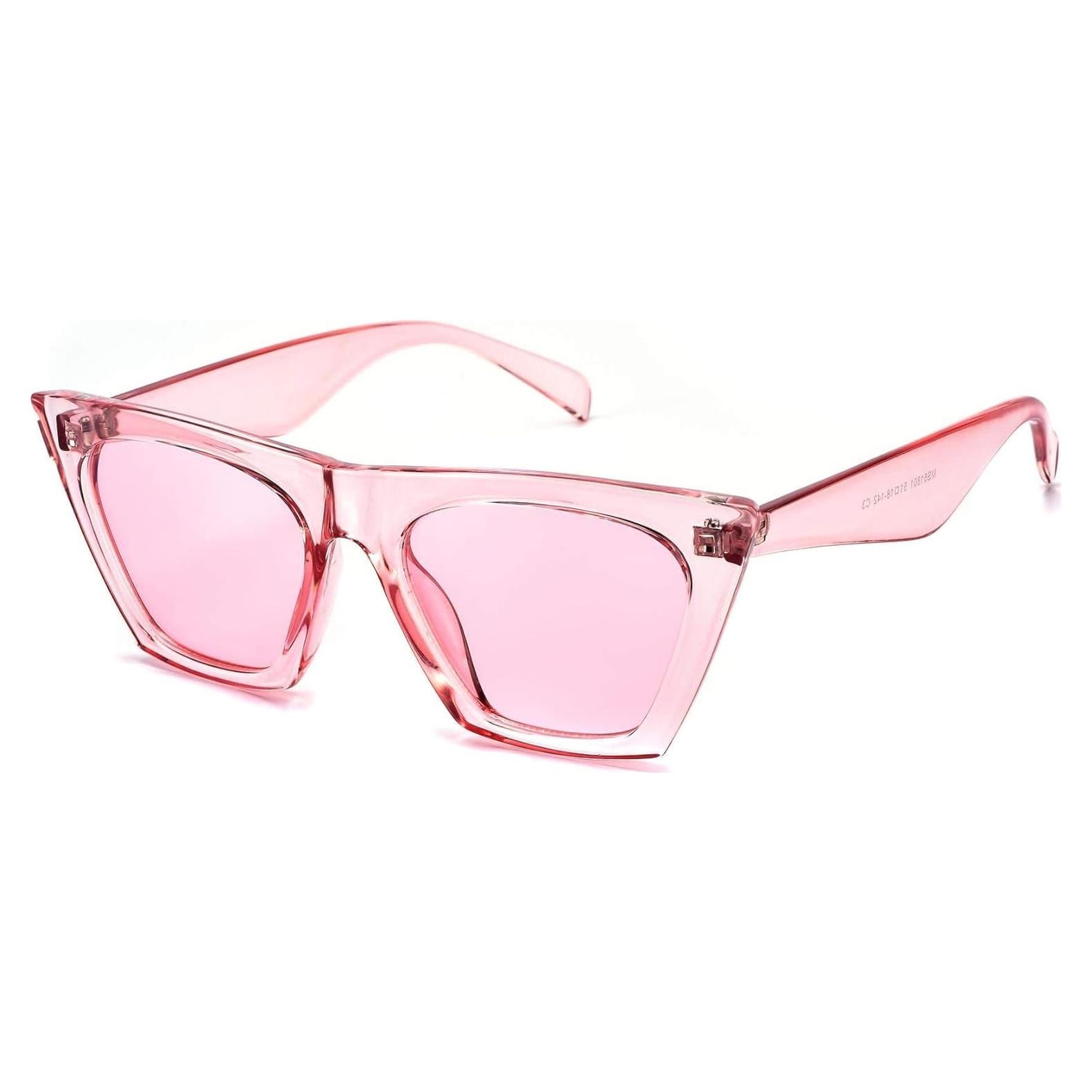 Gafas de Sol Mosanana Cuadradas UV400 Rosa Modelo SHINE