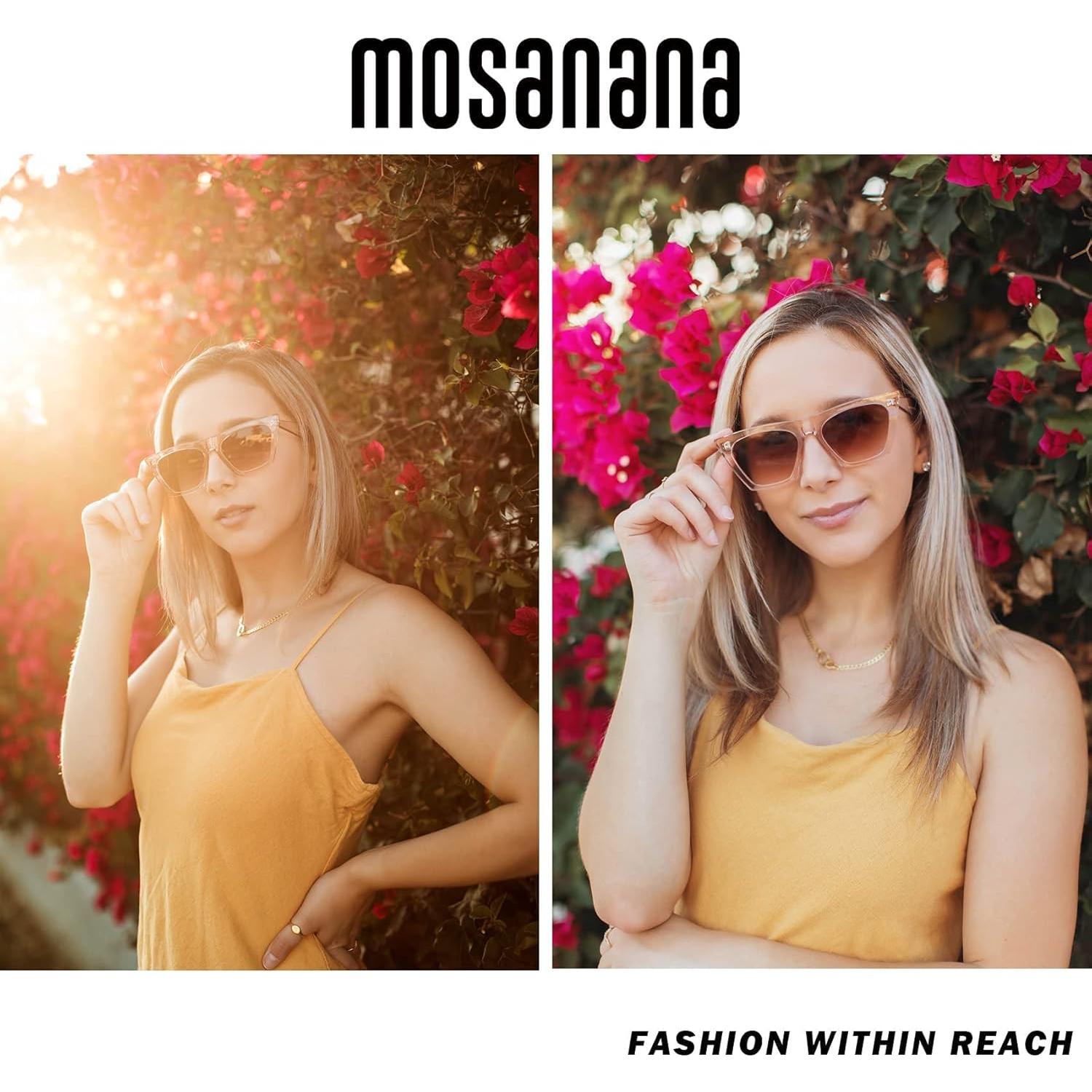 Gafas de sol Mosanana SHINE UV400 para mujeres modernas