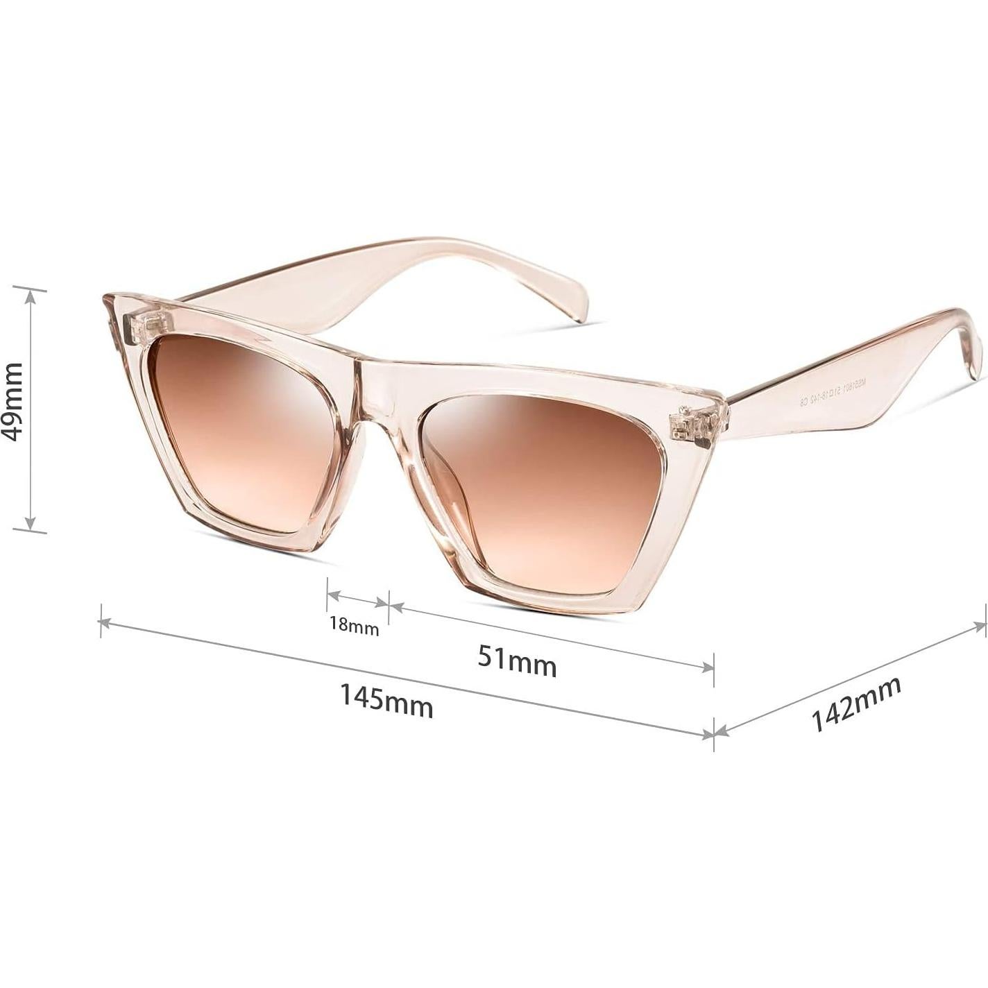Gafas de sol Mosanana SHINE UV400 para mujeres modernas