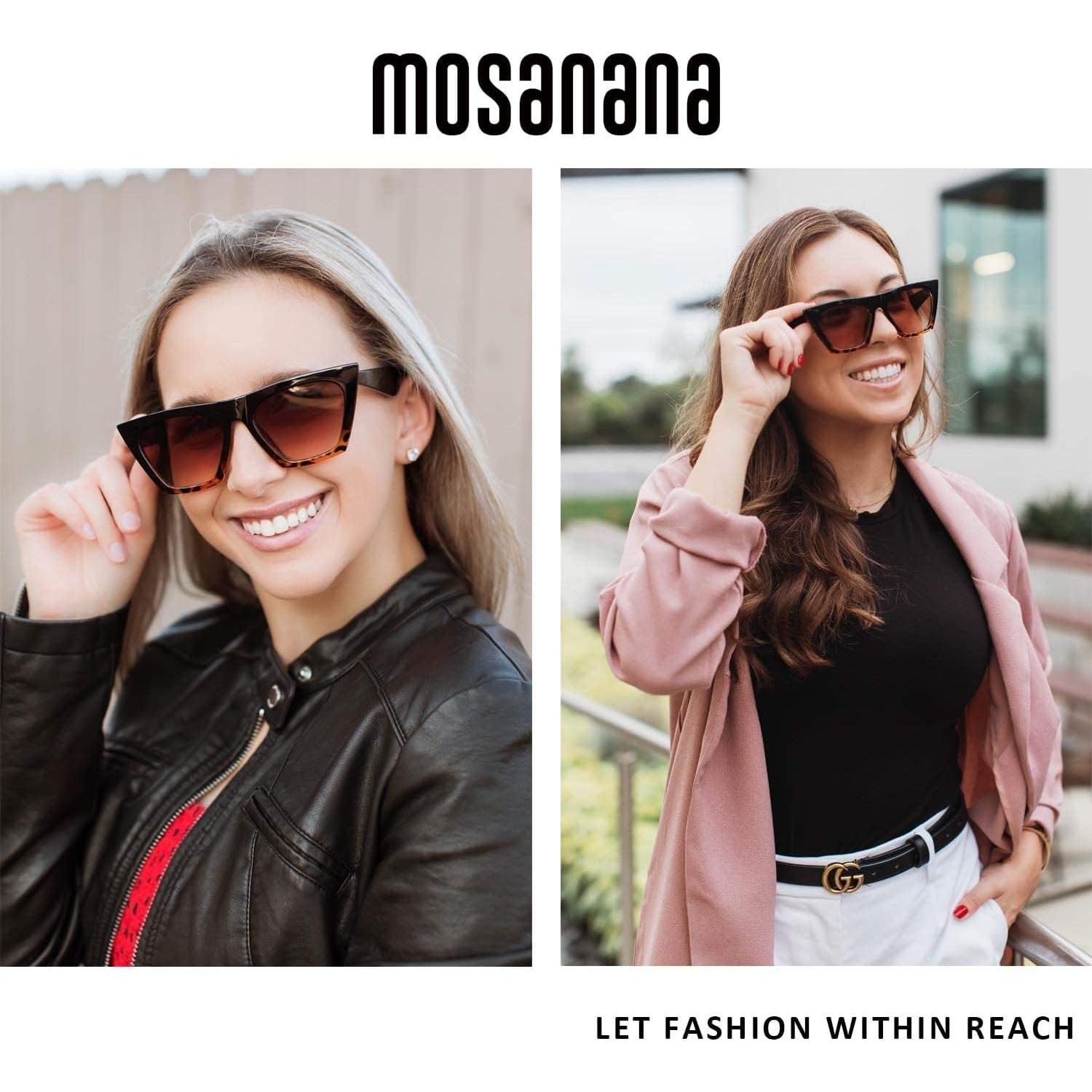 Gafas de sol Mosanana SHINE UV400 Tortuga negra