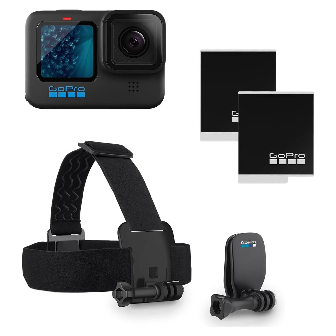 Cámara GoPro HERO11 Black + 2 Baterías Enduro + Accesorios