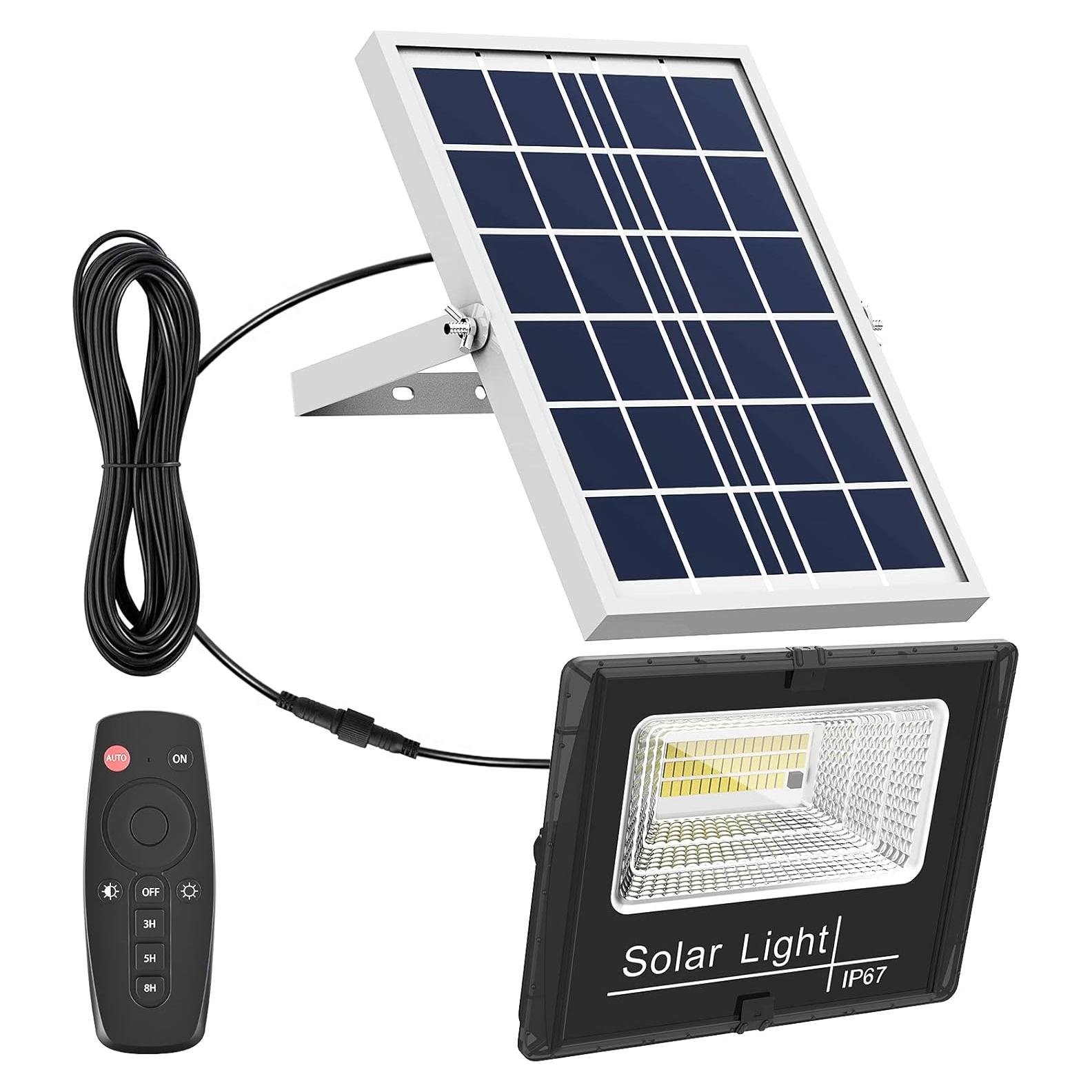 Luz Solar de Inundación Kakalights 800LM IP65 para Exterior