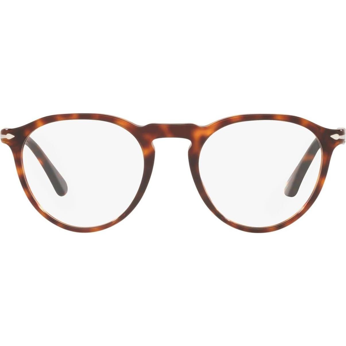 Gafas de Prescripción Persol PO3286V Redondas Havana 49mm