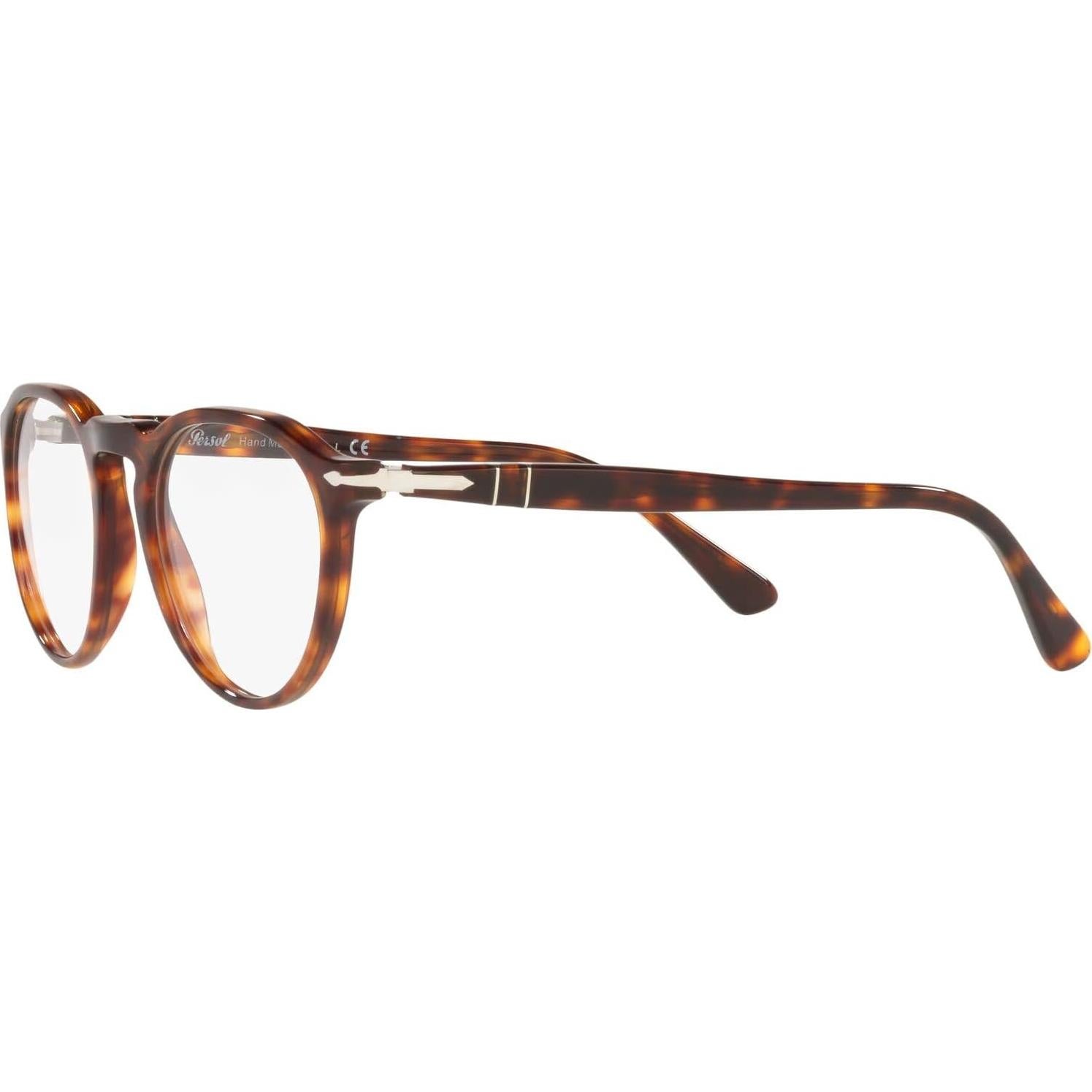 Gafas de Prescripción Persol PO3286V Redondas Havana 49mm