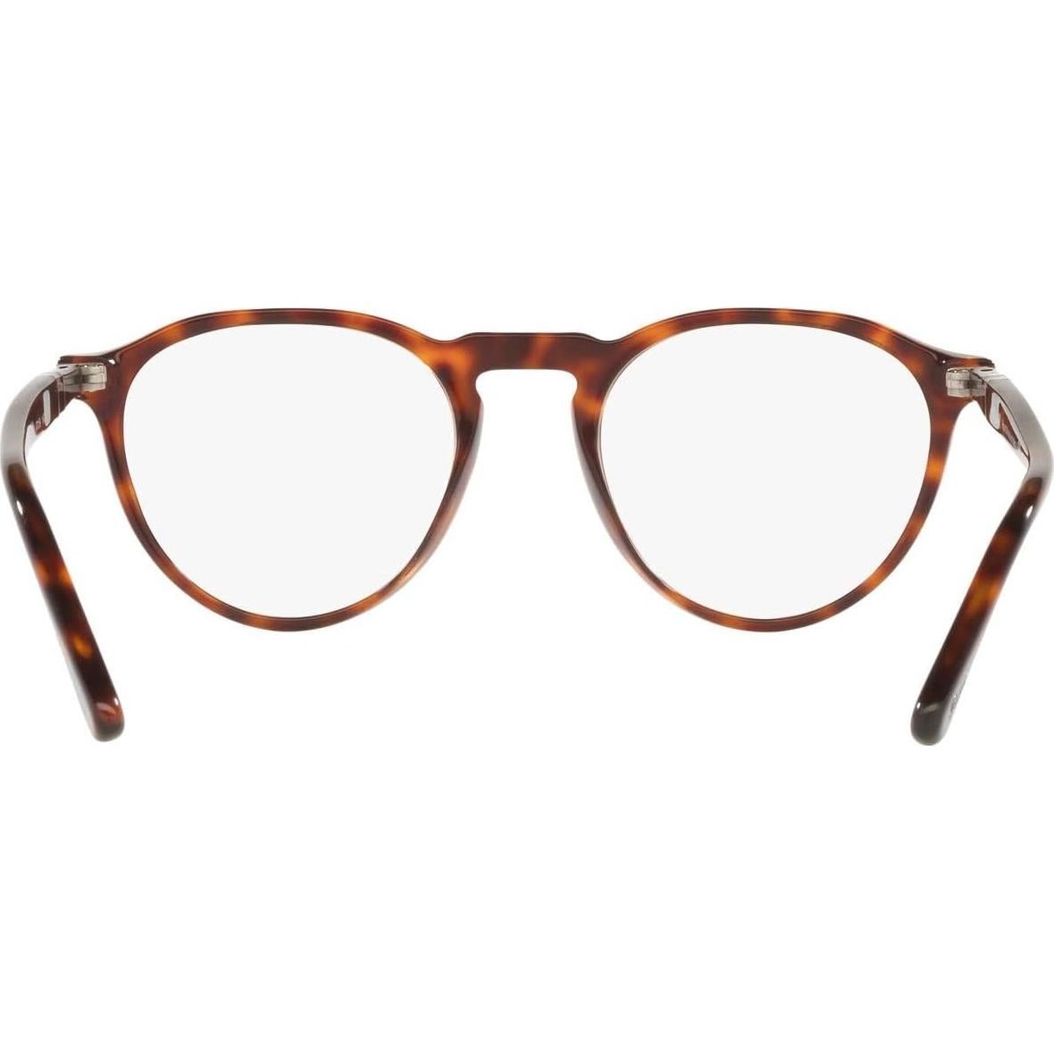 Gafas de Prescripción Persol PO3286V Redondas Havana 49mm