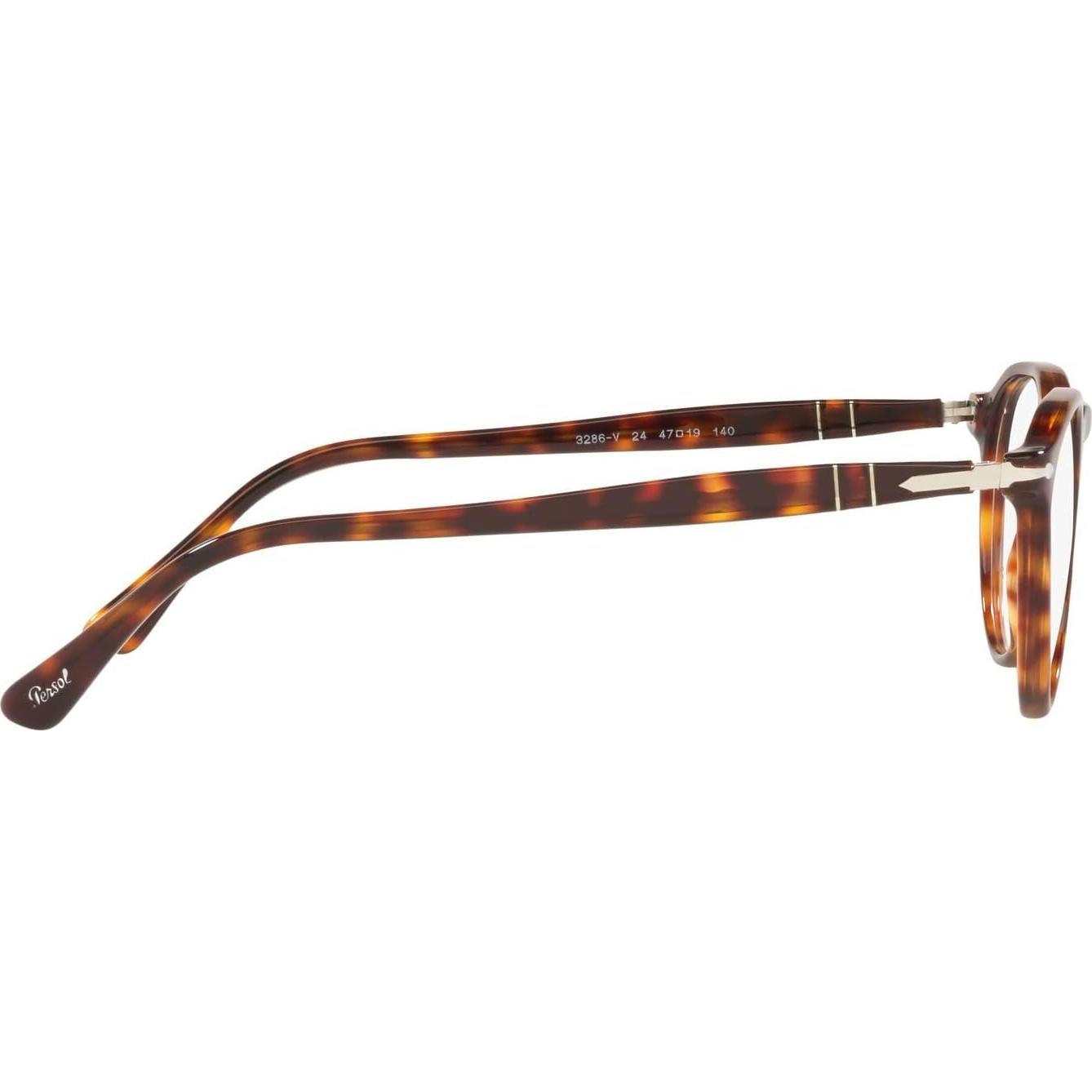 Gafas de Prescripción Persol PO3286V Redondas Havana 49mm