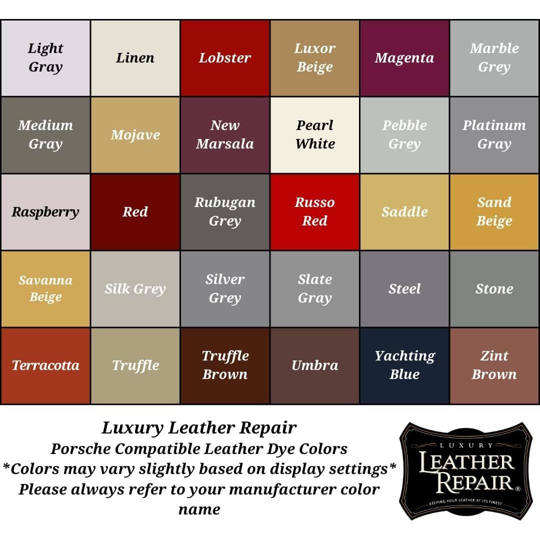 Kit de Reparación de Cuero de Lujo para Automóviles - 0.24L Verde Ácido