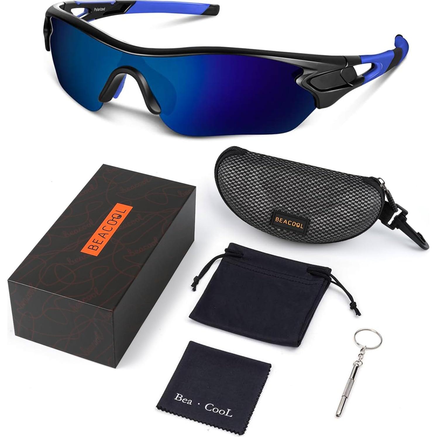 Gafas de sol polarizadas BEACOOL para deportes y actividades