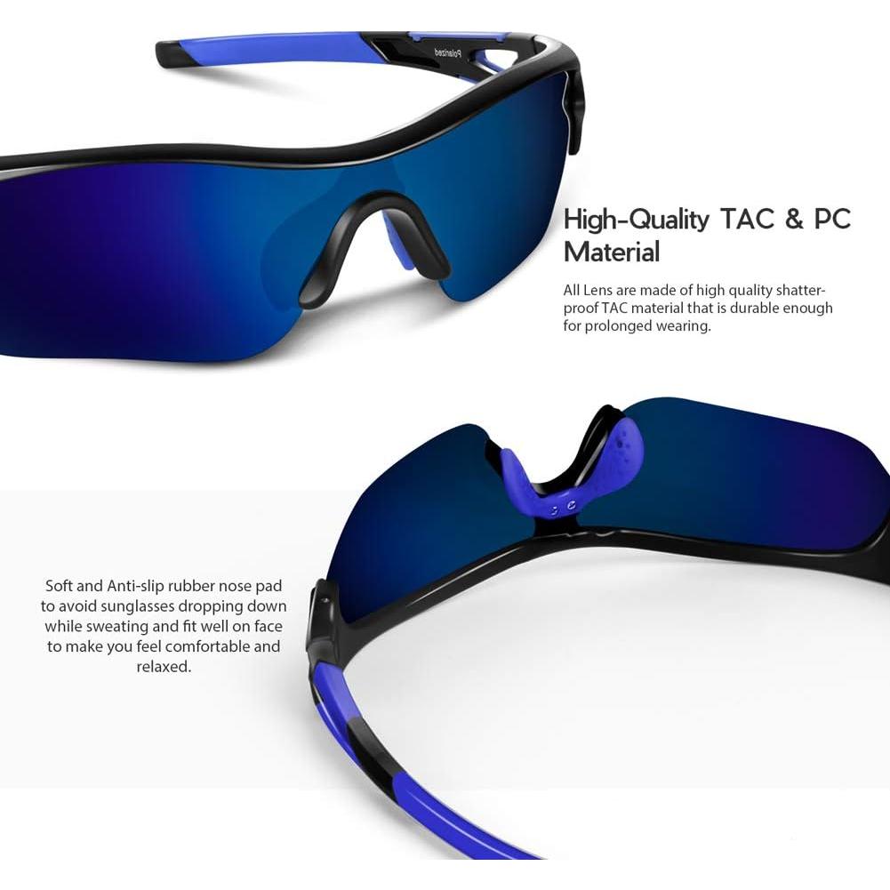 Gafas de sol deportivas BEACOOL polarizadas UV400