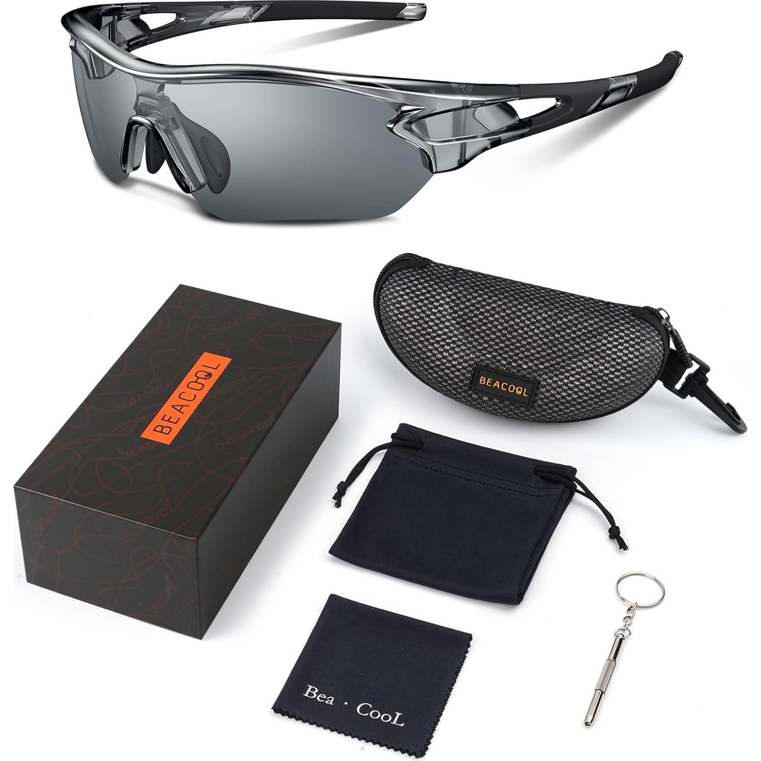 Gafas de sol polarizadas BEACOOL para deportes y actividades