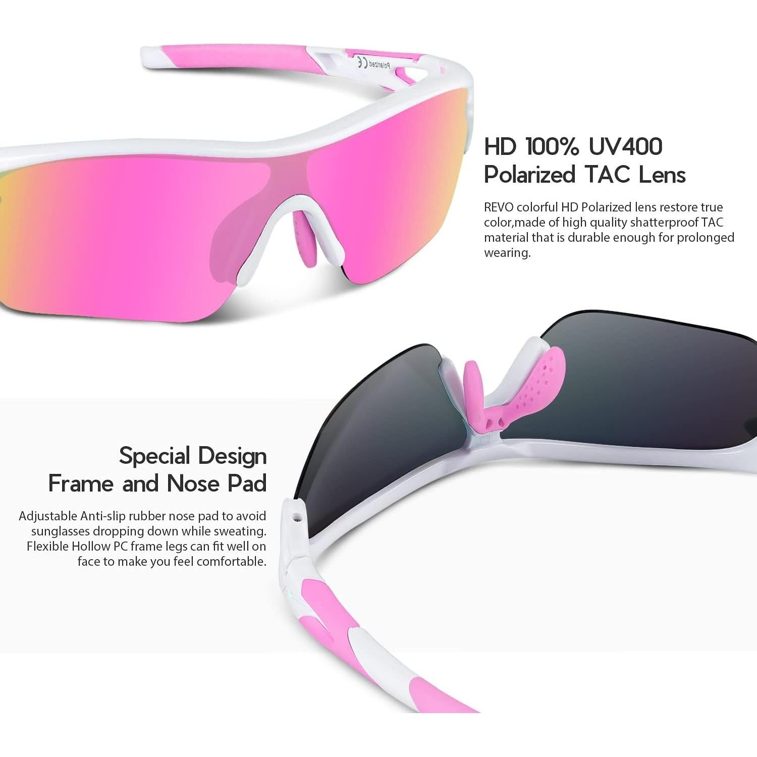 Gafas de sol BEACOOL polarizadas para deportes y actividades