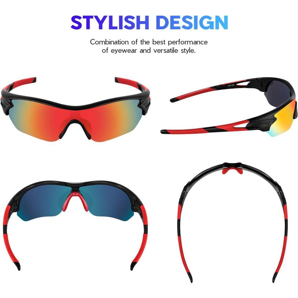 Gafas de sol BEACOOL polarizadas para deportes y actividades