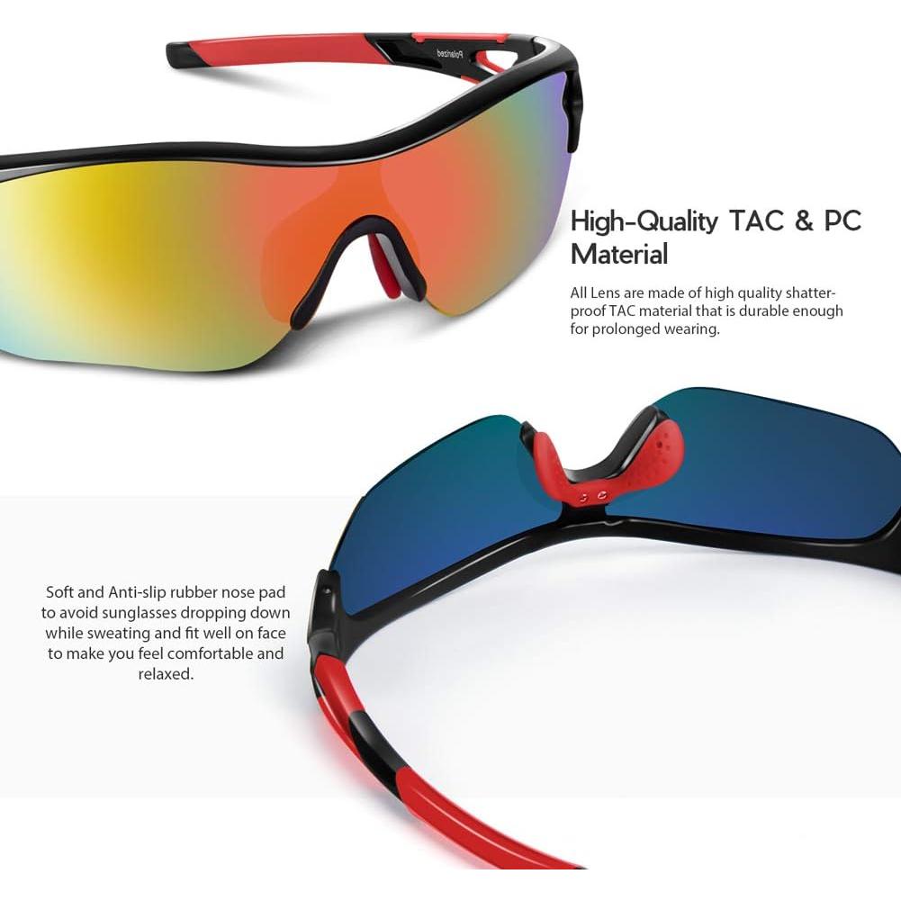 Gafas de sol BEACOOL polarizadas para deportes y actividades