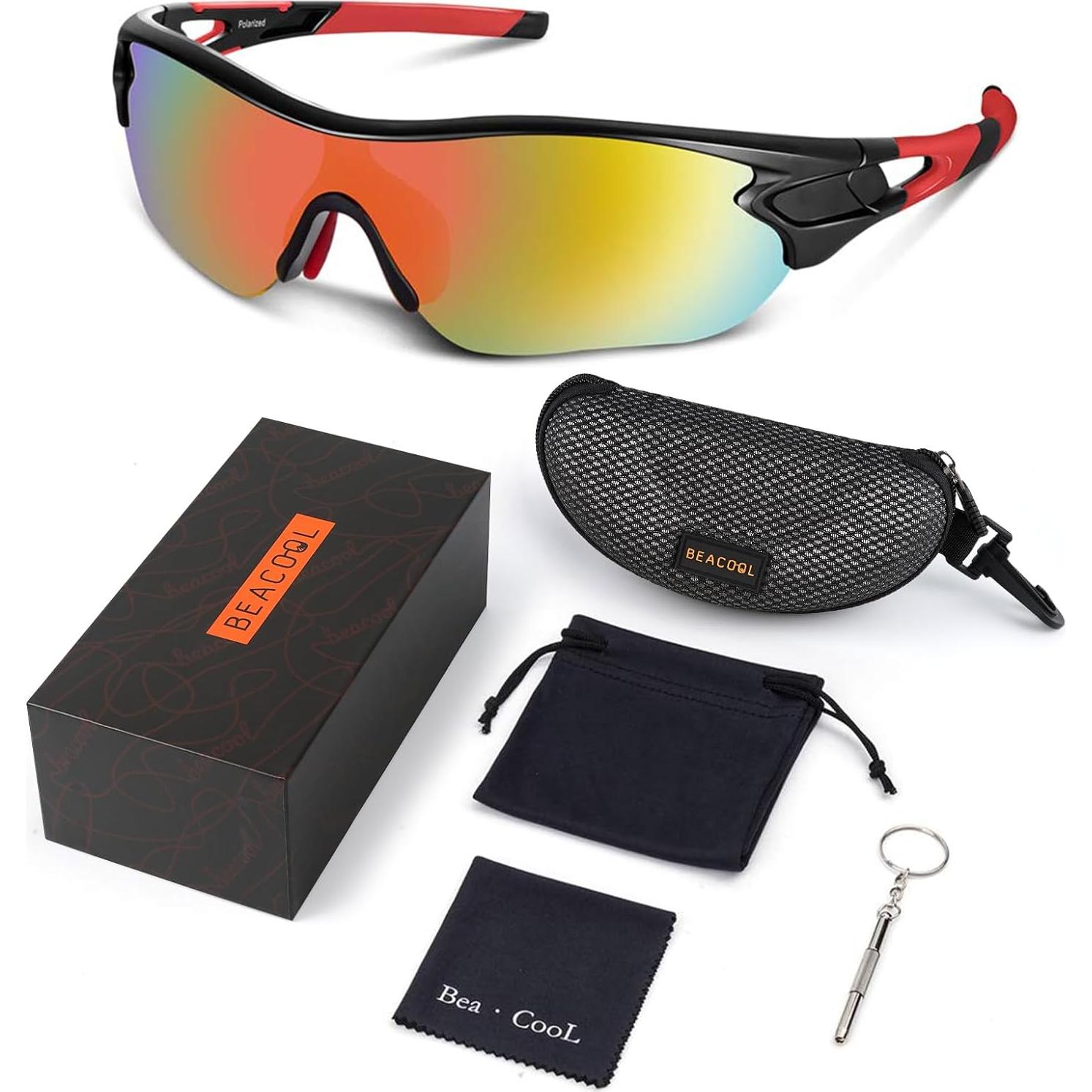 Gafas de sol BEACOOL polarizadas para deportes y actividades