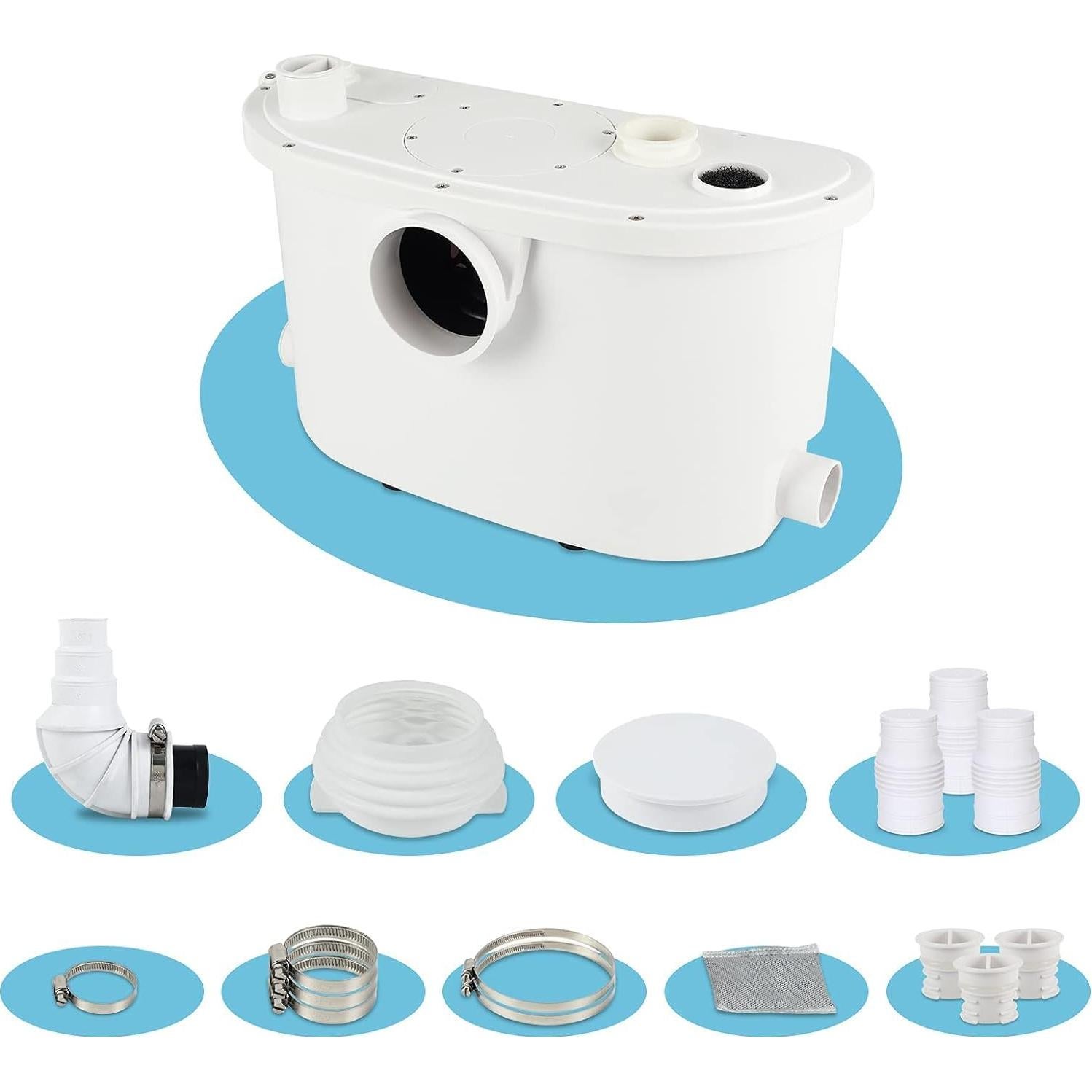 Bomba Maceradora de 500W Dreamsani para Toilet y Lavandería