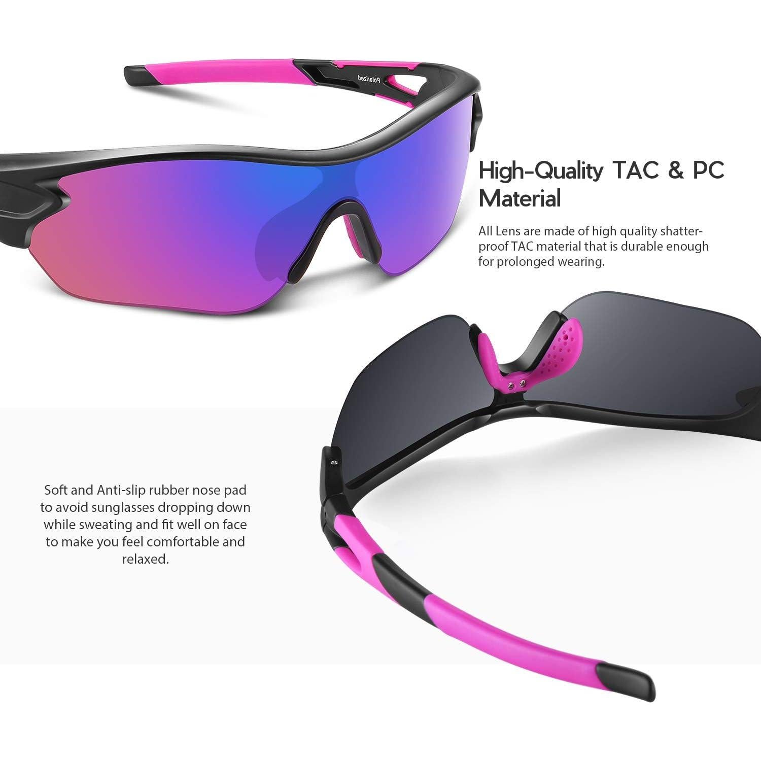 Gafas de sol polarizadas BEACOOL para deportes y actividades