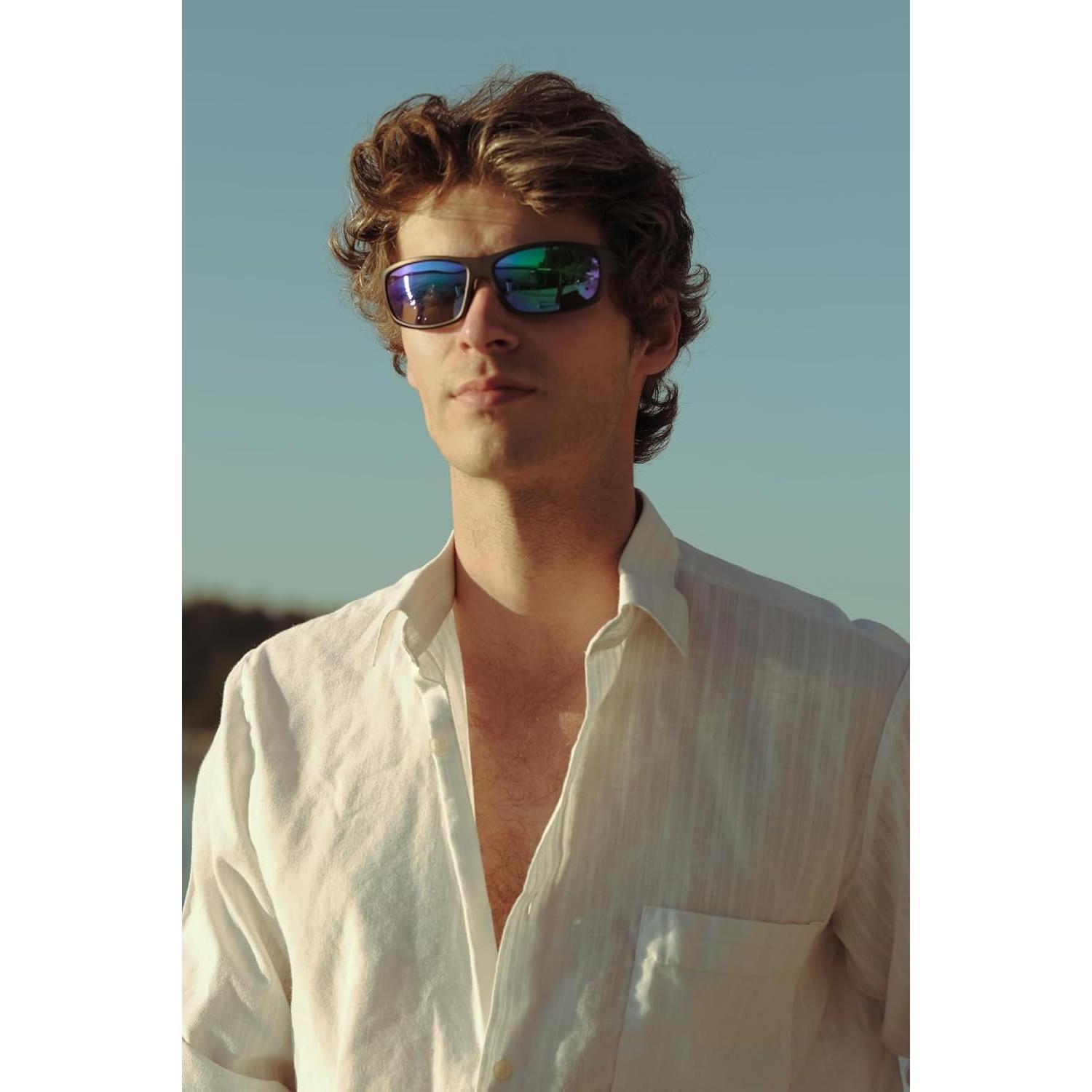 Gafas de sol deportivas BEALER TR90 polarizadas 62mm