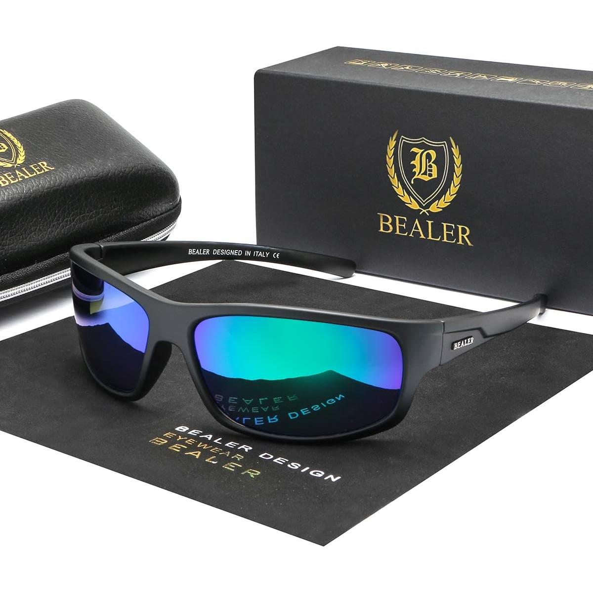 Gafas de sol deportivas BEALER TR90 polarizadas 62mm