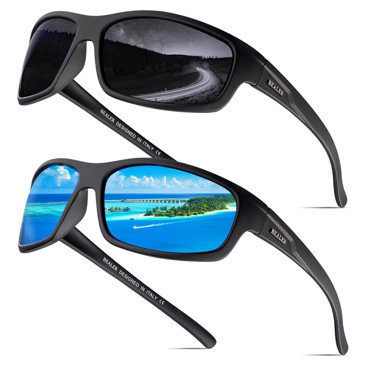 Gafas de sol deportivas BEALER polarizadas TR90 para hombres