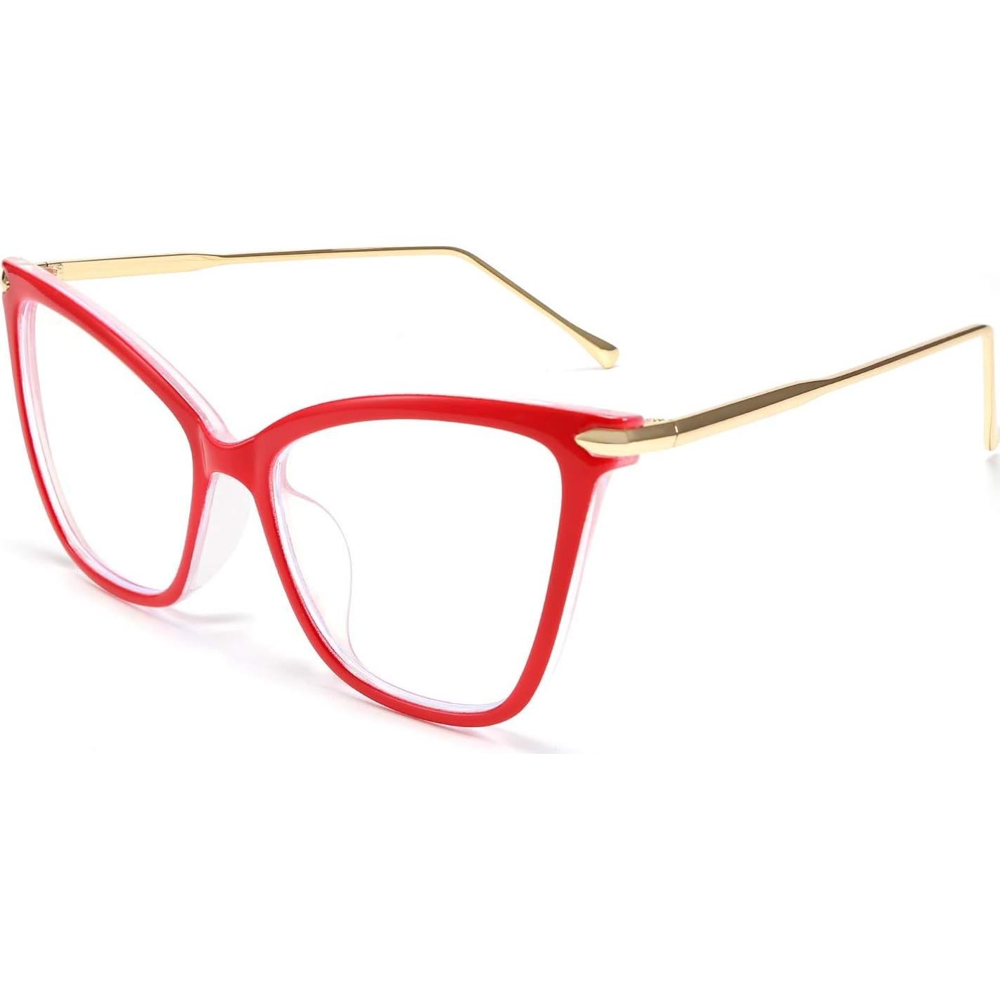 Gafas de Ojo de Gato FEISEDY con Filtro Luz Azul 50mm