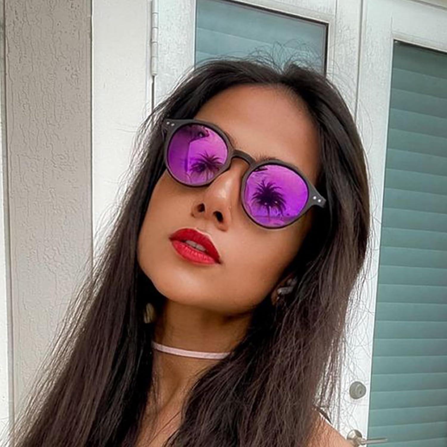 Gafas de sol polarizadas ZENOTTIC retro clásicas 48mm