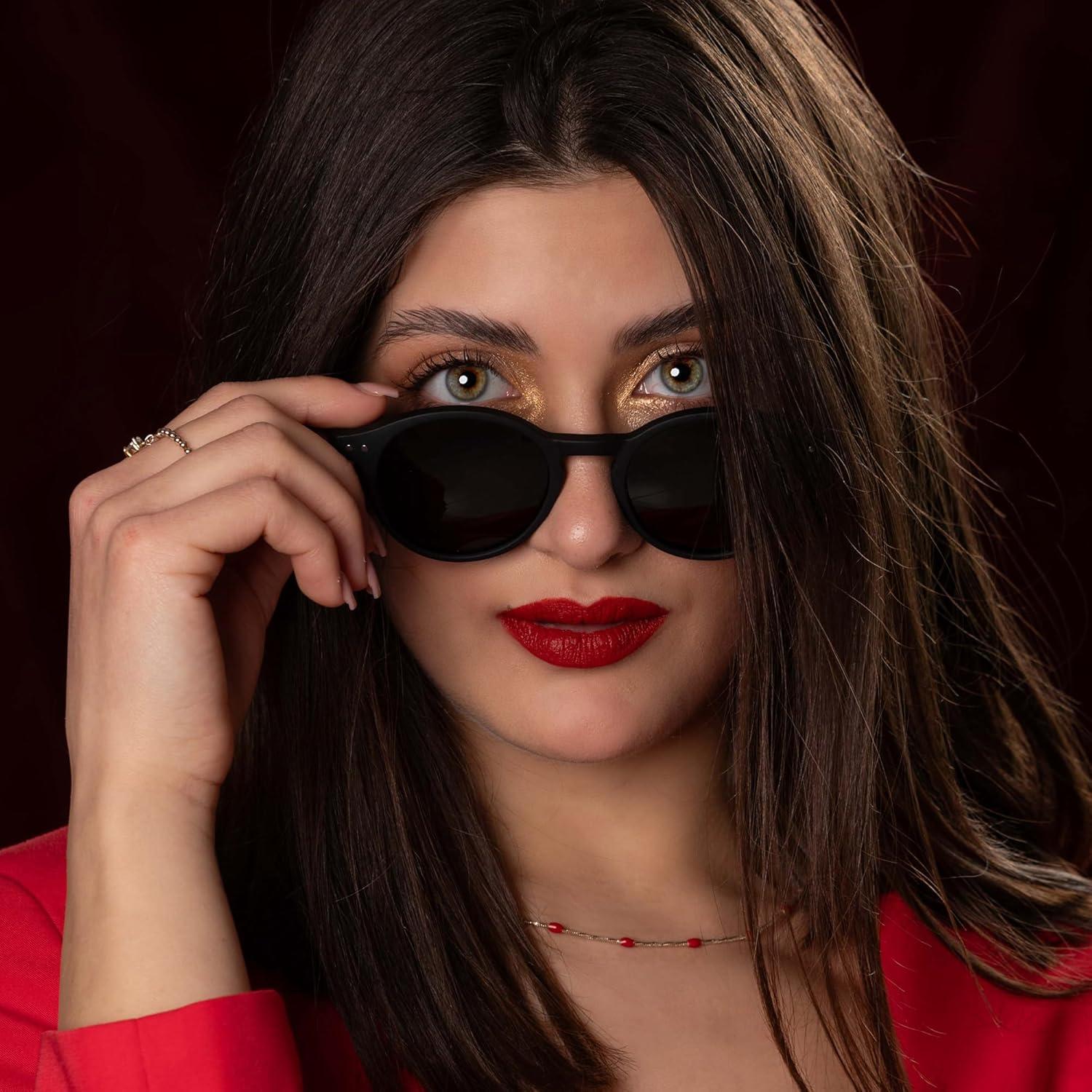 Gafas de sol polarizadas ZENOTTIC redondas UV400 para todos