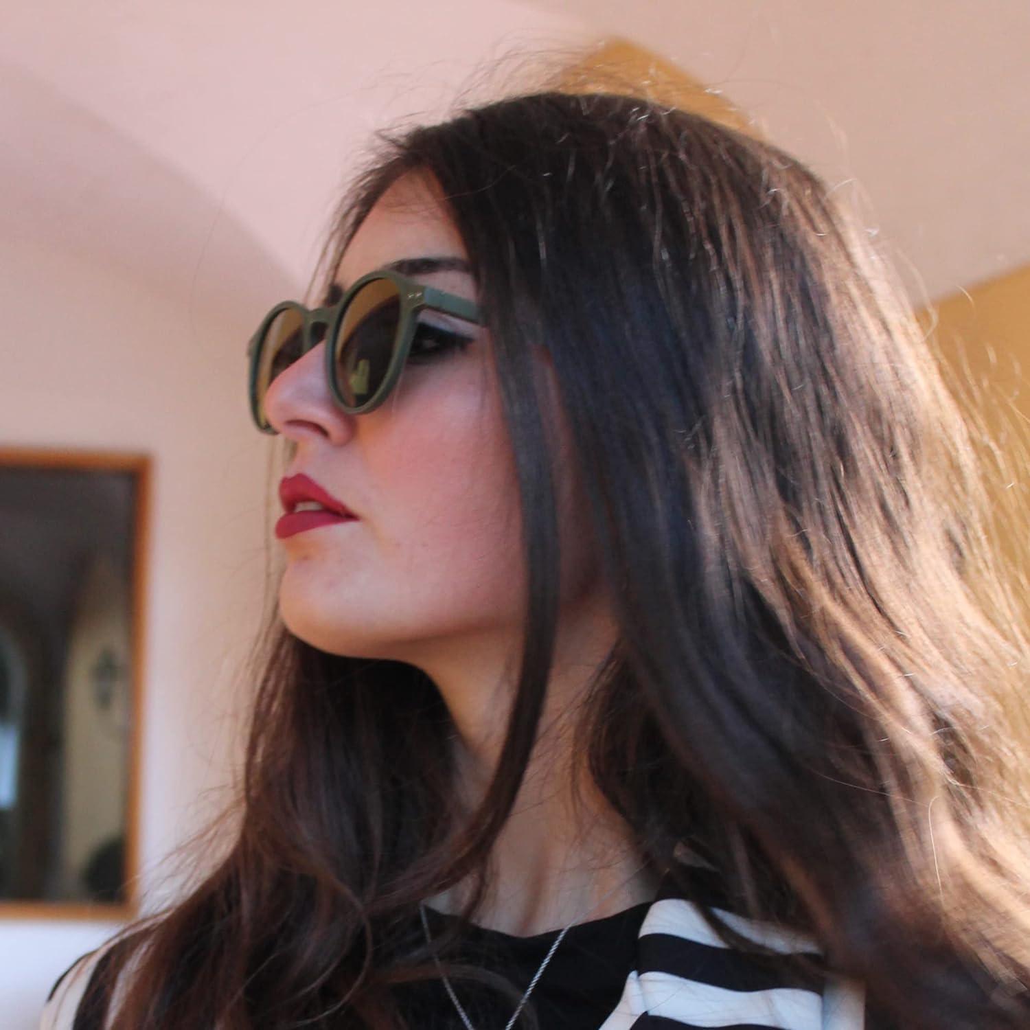 Gafas de sol polarizadas ZENOTTIC retro 48mm UV 100%