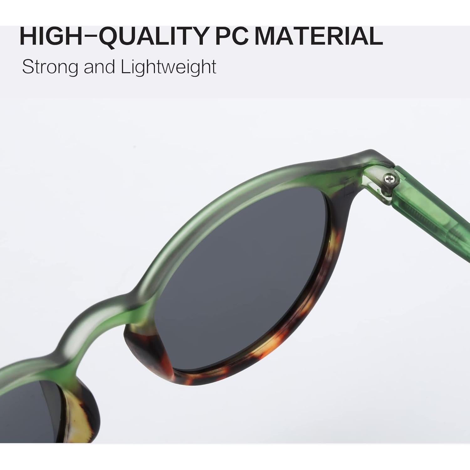 Gafas de sol polarizadas ZENOTTIC retro 48mm UV 100%