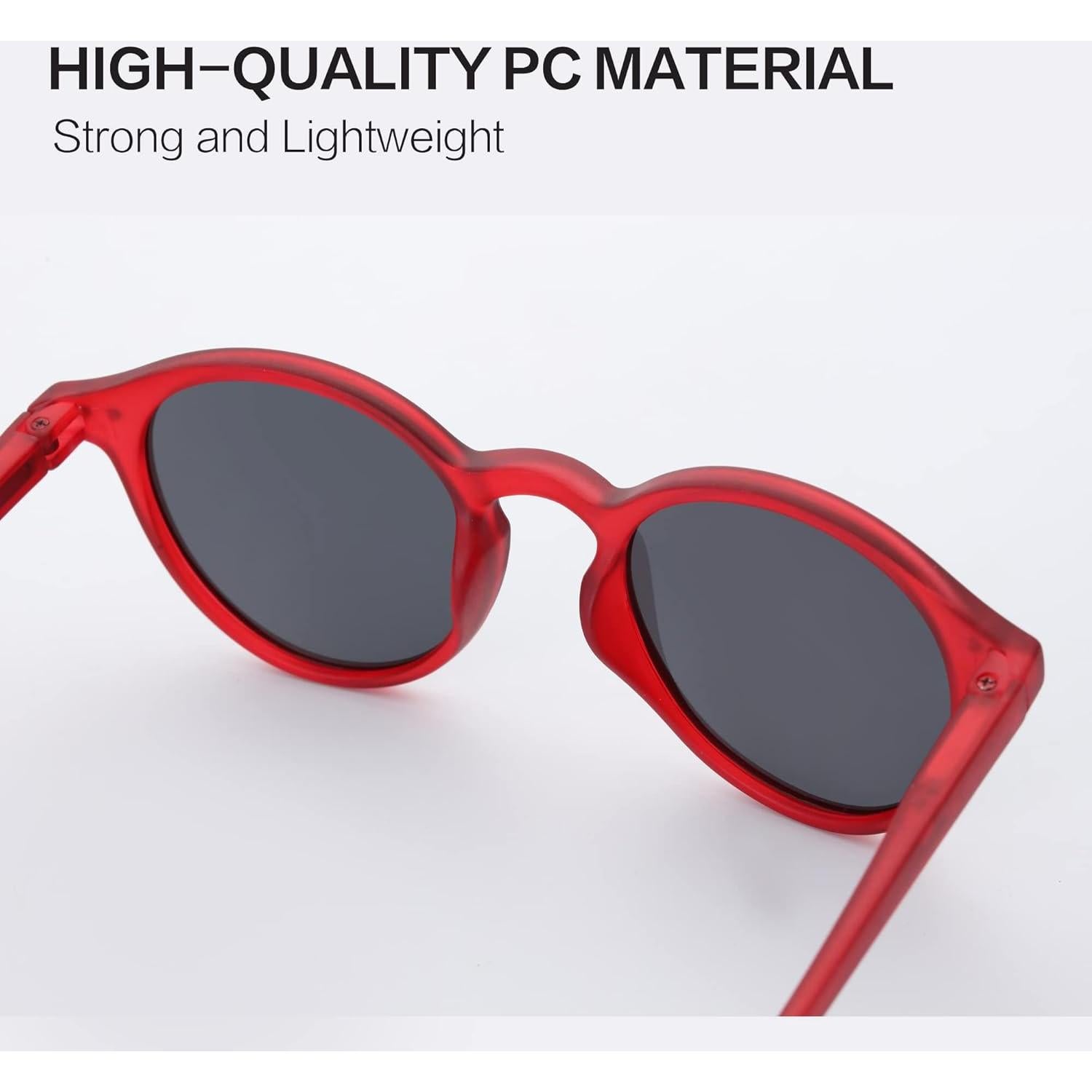 Gafas de Sol Polarizadas ZENOTTIC Estilo Retro 48mm