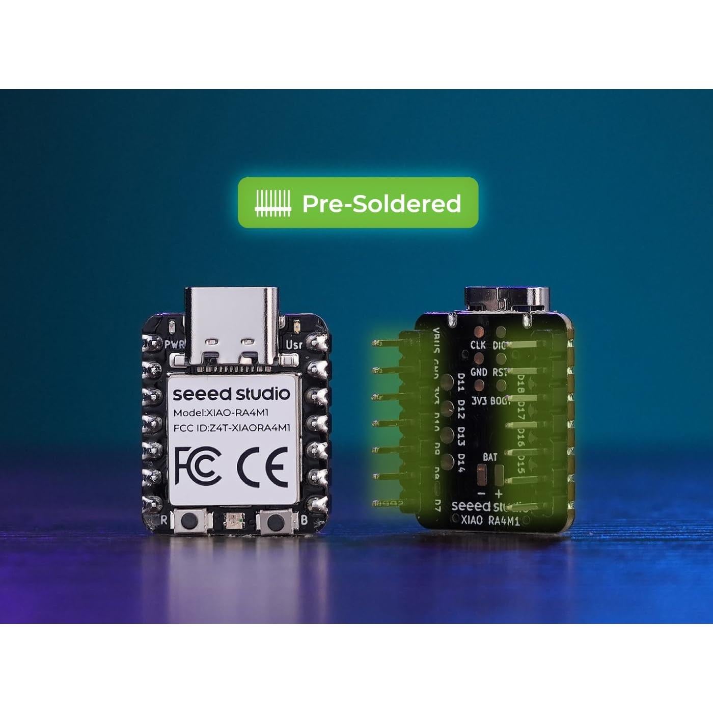 Placa de Desarrollo Seeed Studio XIAO RA4M1 Pre-soldada