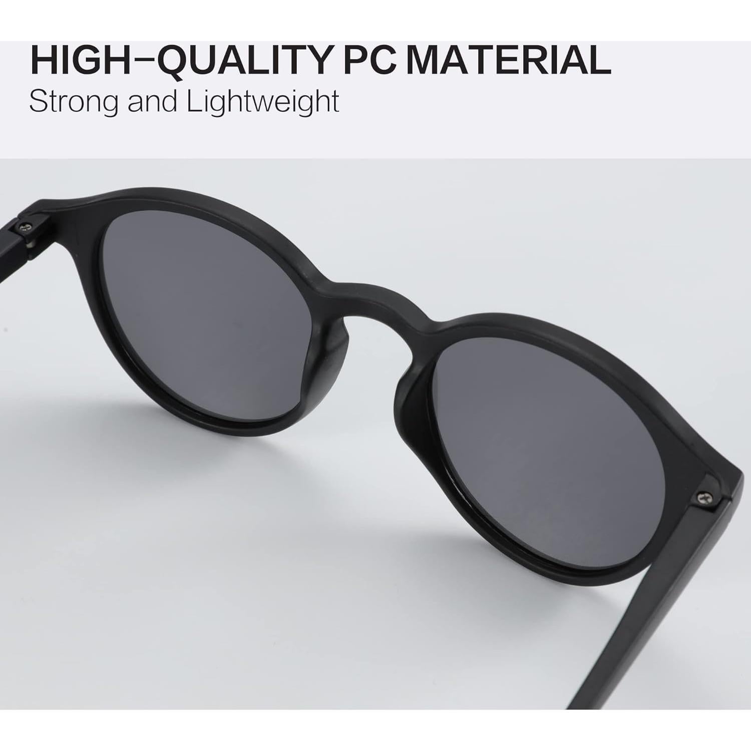 Gafas de sol polarizadas ZENOTTIC retro clásicas 48mm