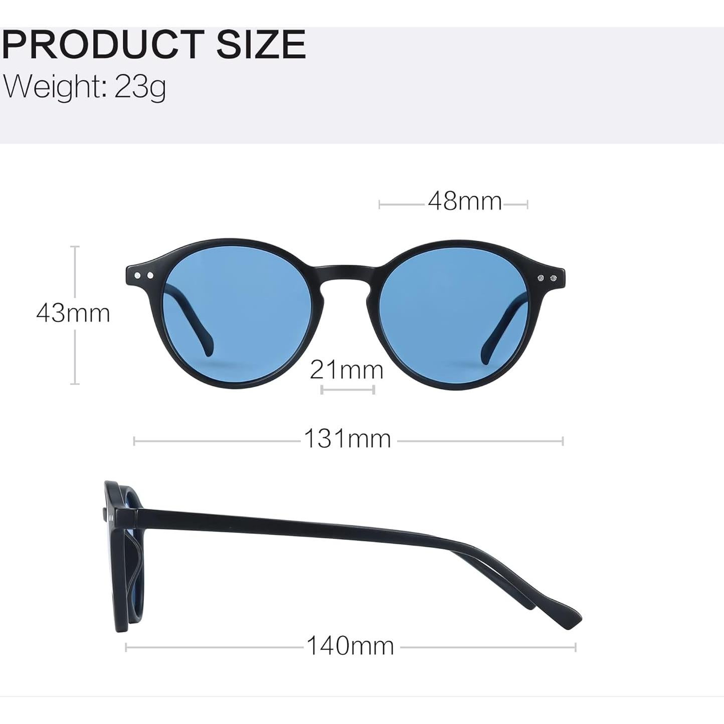 Gafas de Sol Polarizadas ZENOTTIC Retro Clásicas UV 100%