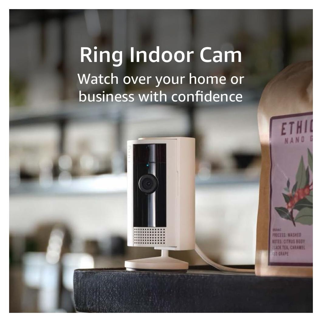 Cámara Interior Ring HD 1080p Seguridad Blanco